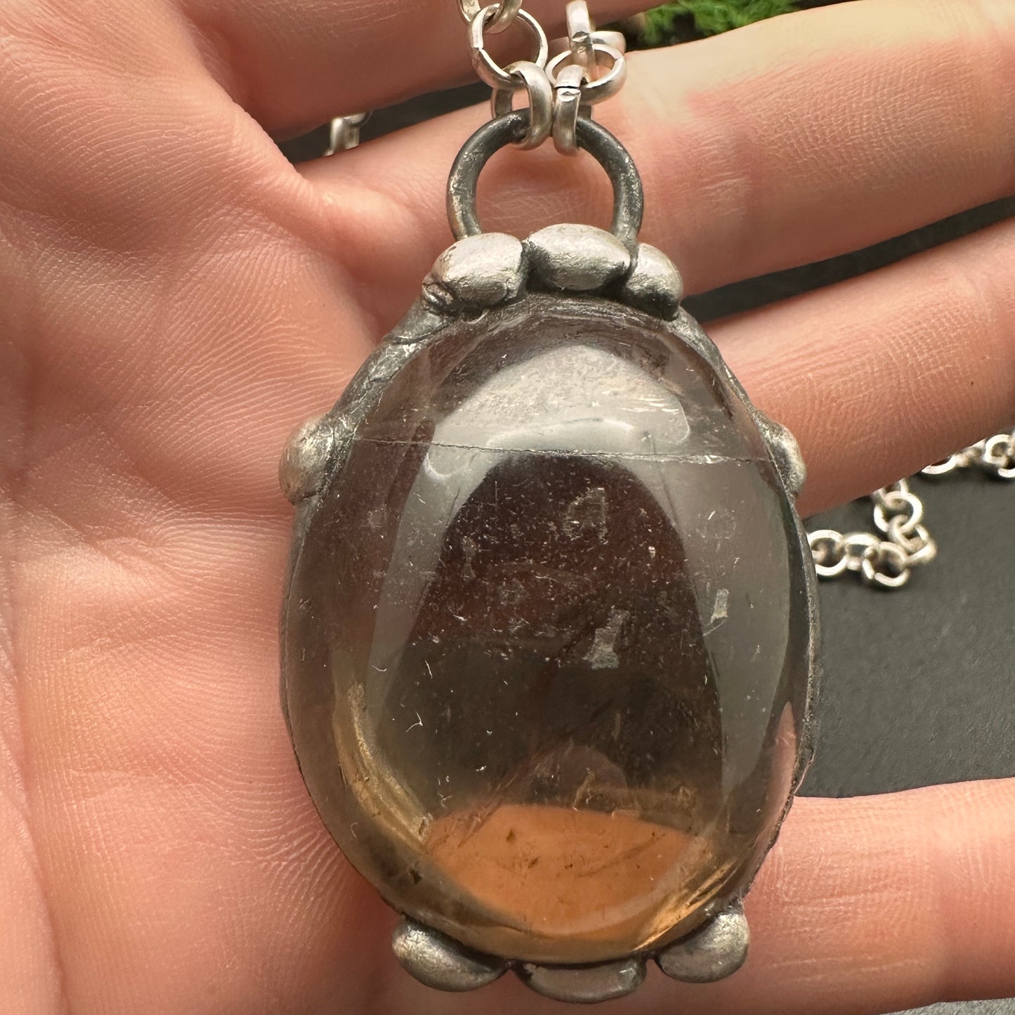 Transmission ~ Smoky Quartz Necklace *reduced price