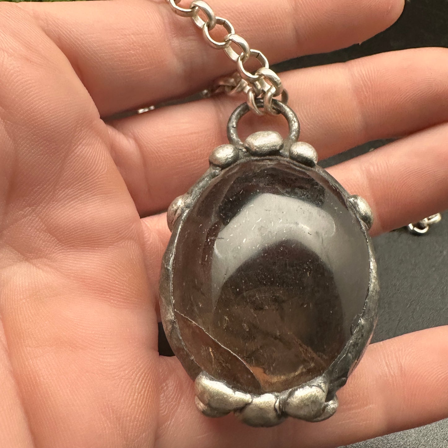 Transmission ~ Smoky Quartz Necklace *reduced price