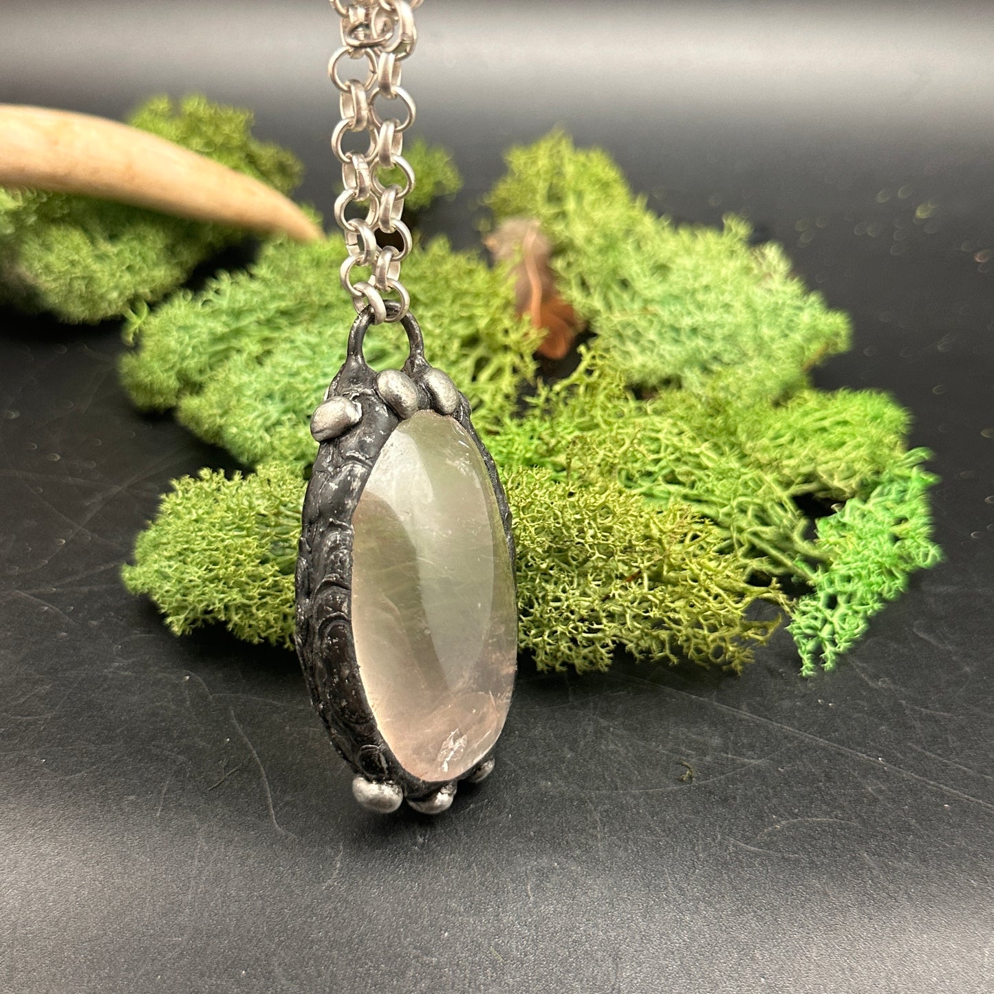 Transmission ~ Quartz Necklace *reduced price
