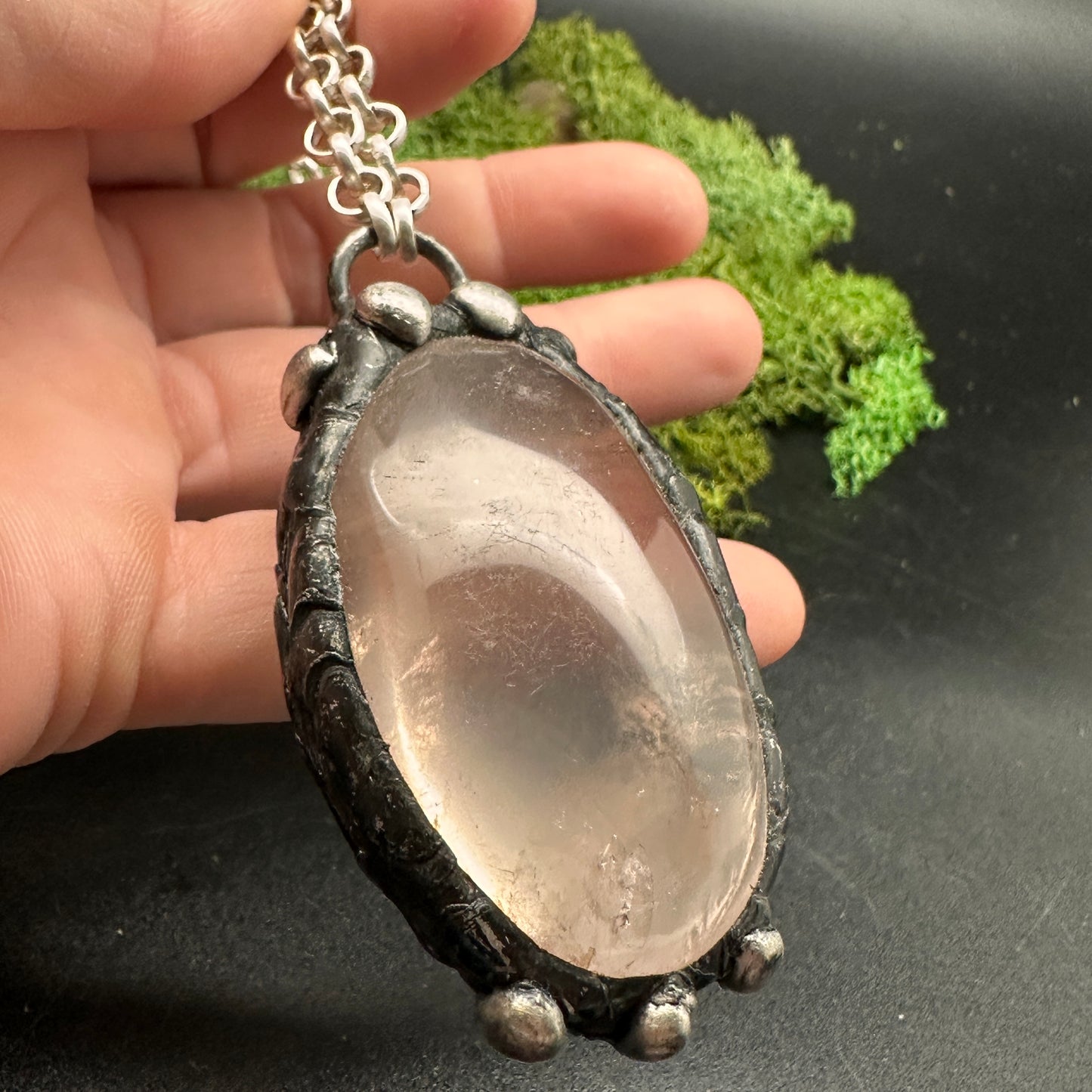Transmission ~ Quartz Necklace *reduced price