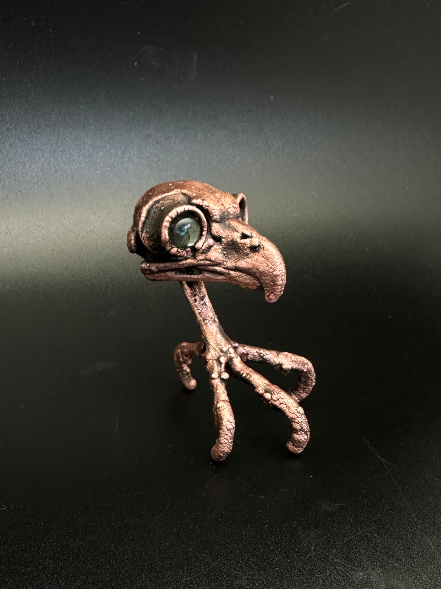 Horus ~ Assemblage Creature ~ Copper Electroformed