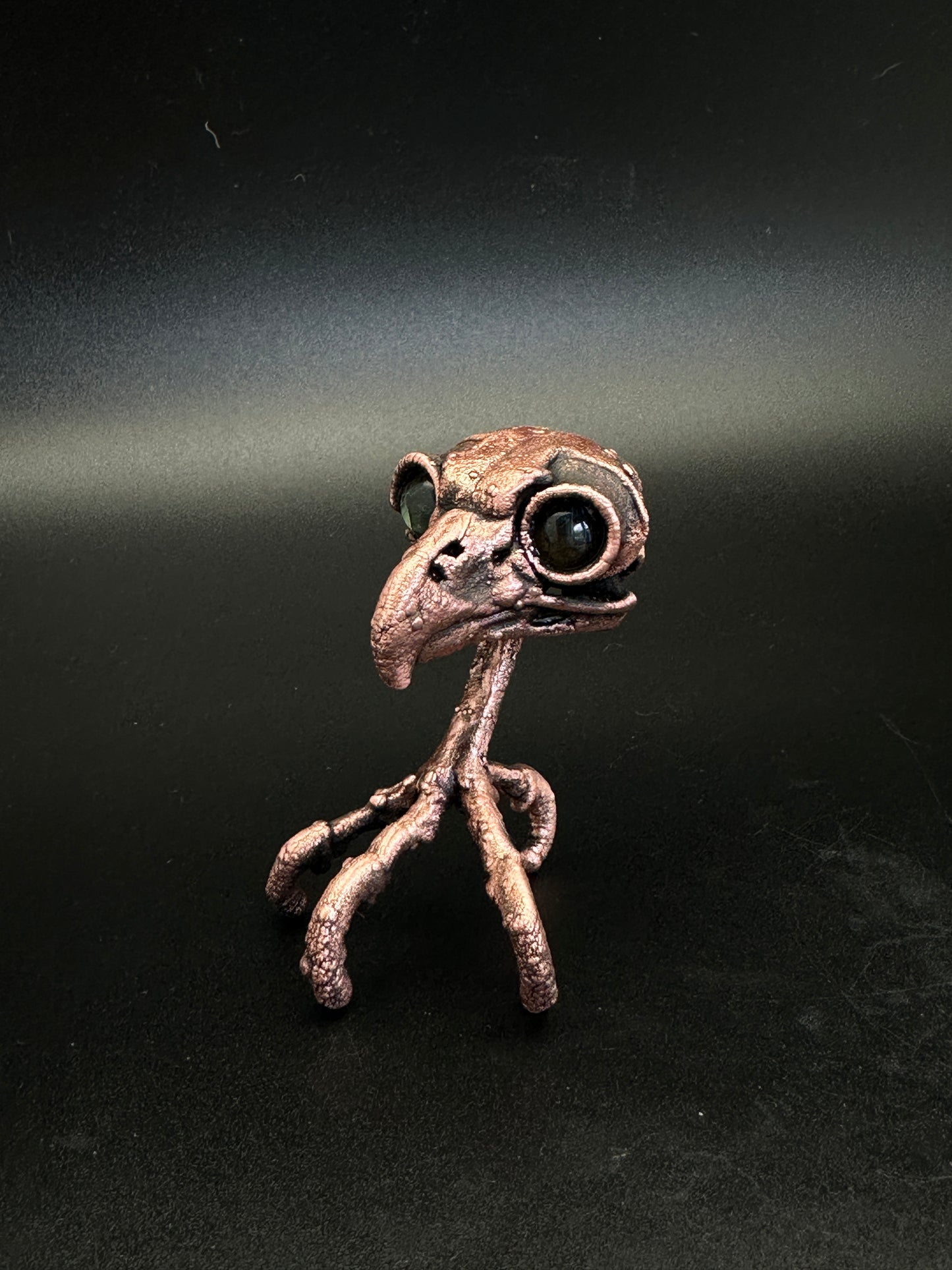 Horus ~ Assemblage Creature ~ Copper Electroformed