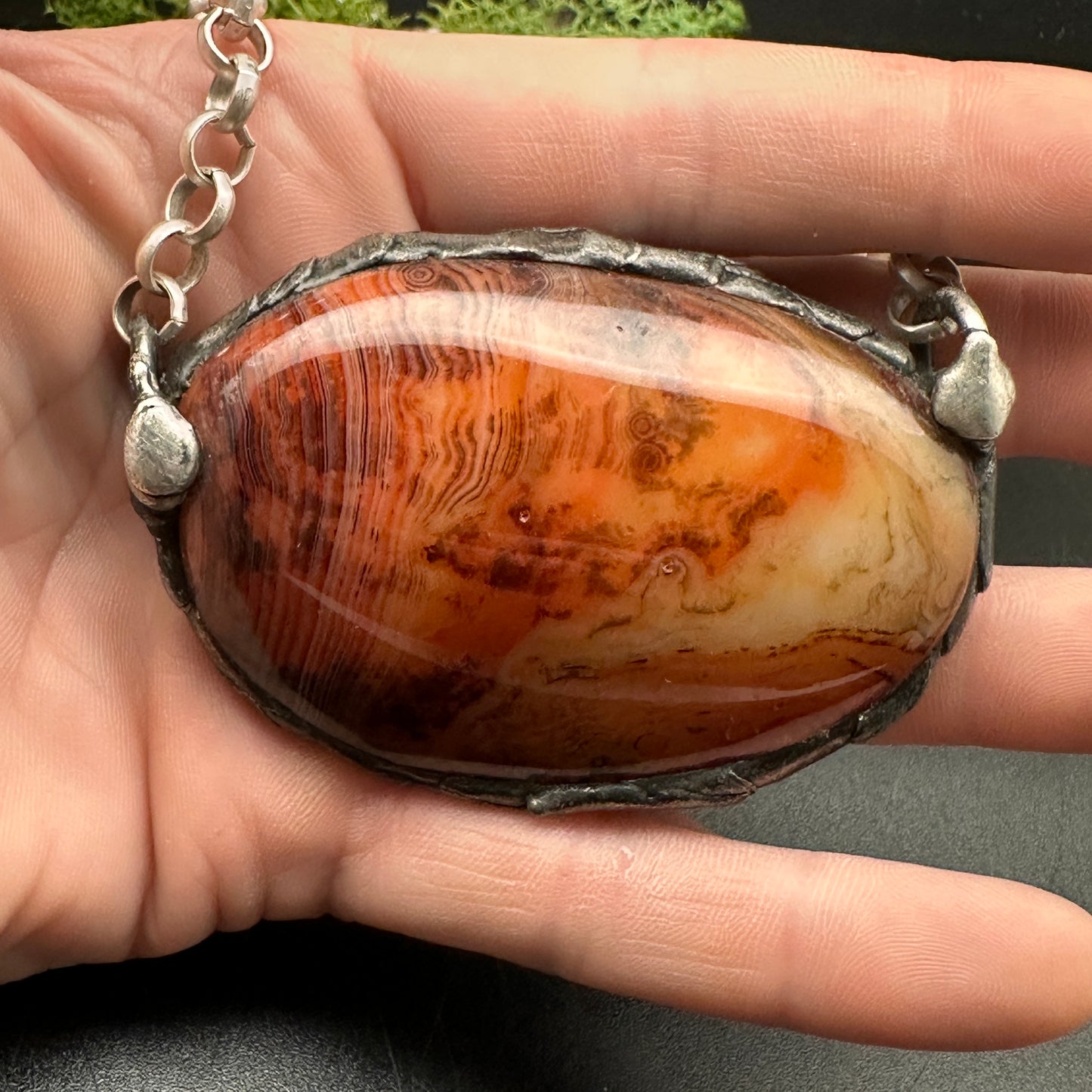 Planetary ~ Sardonyx Necklace