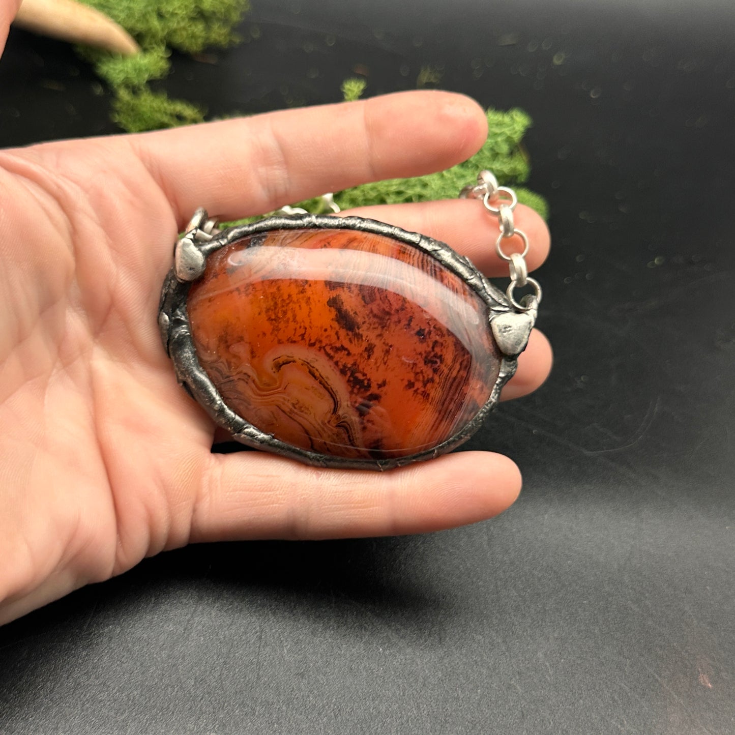 Planetary ~ Sardonyx Necklace