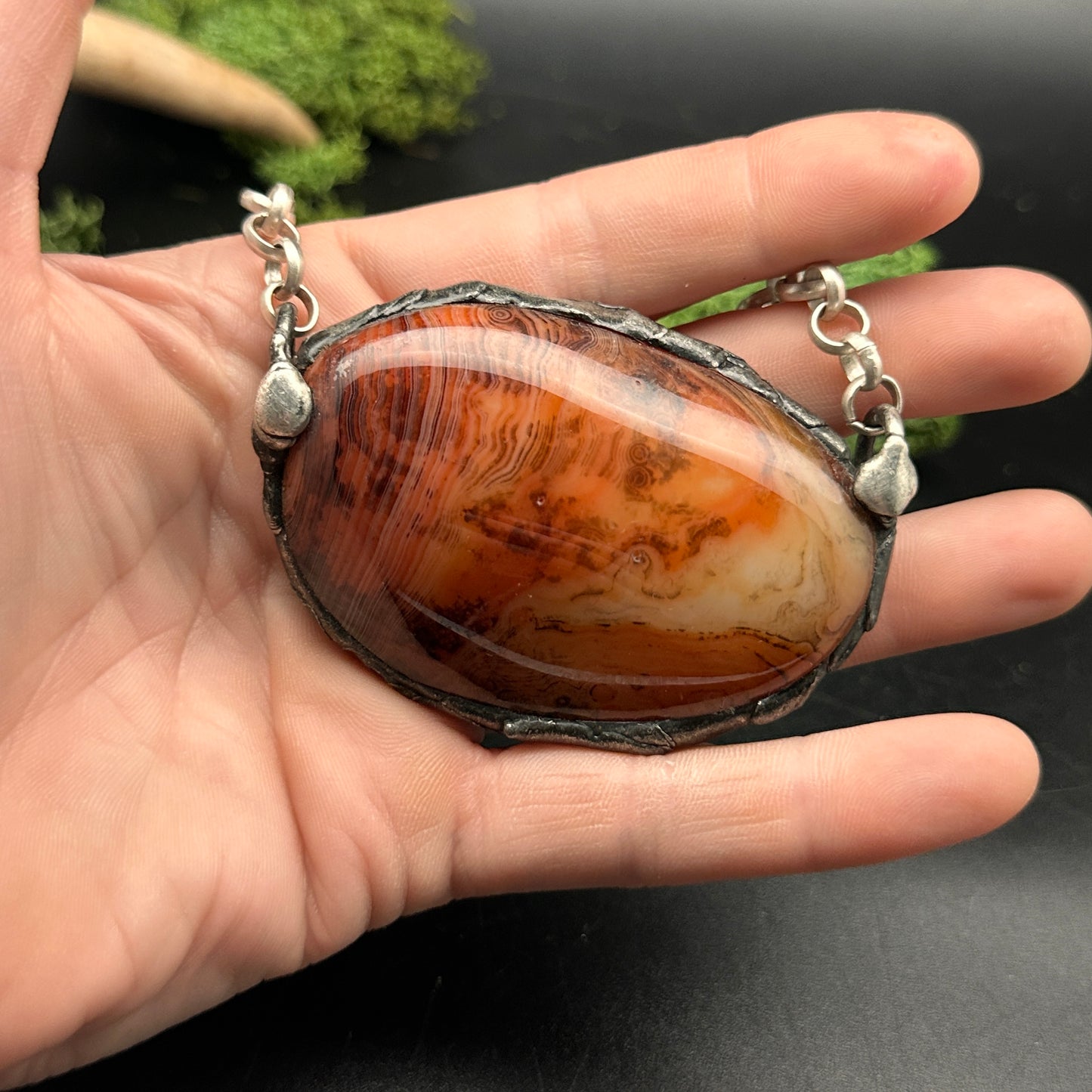 Planetary ~ Sardonyx Necklace