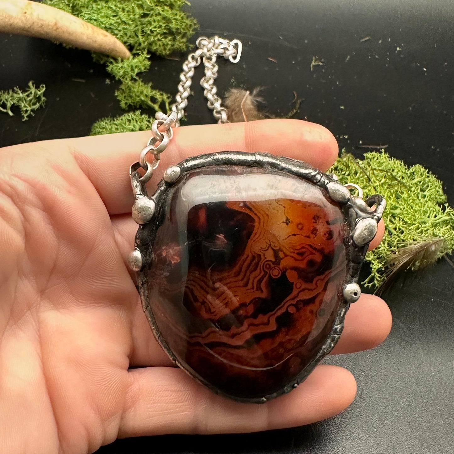 Planetary ~ Sardonyx Necklace