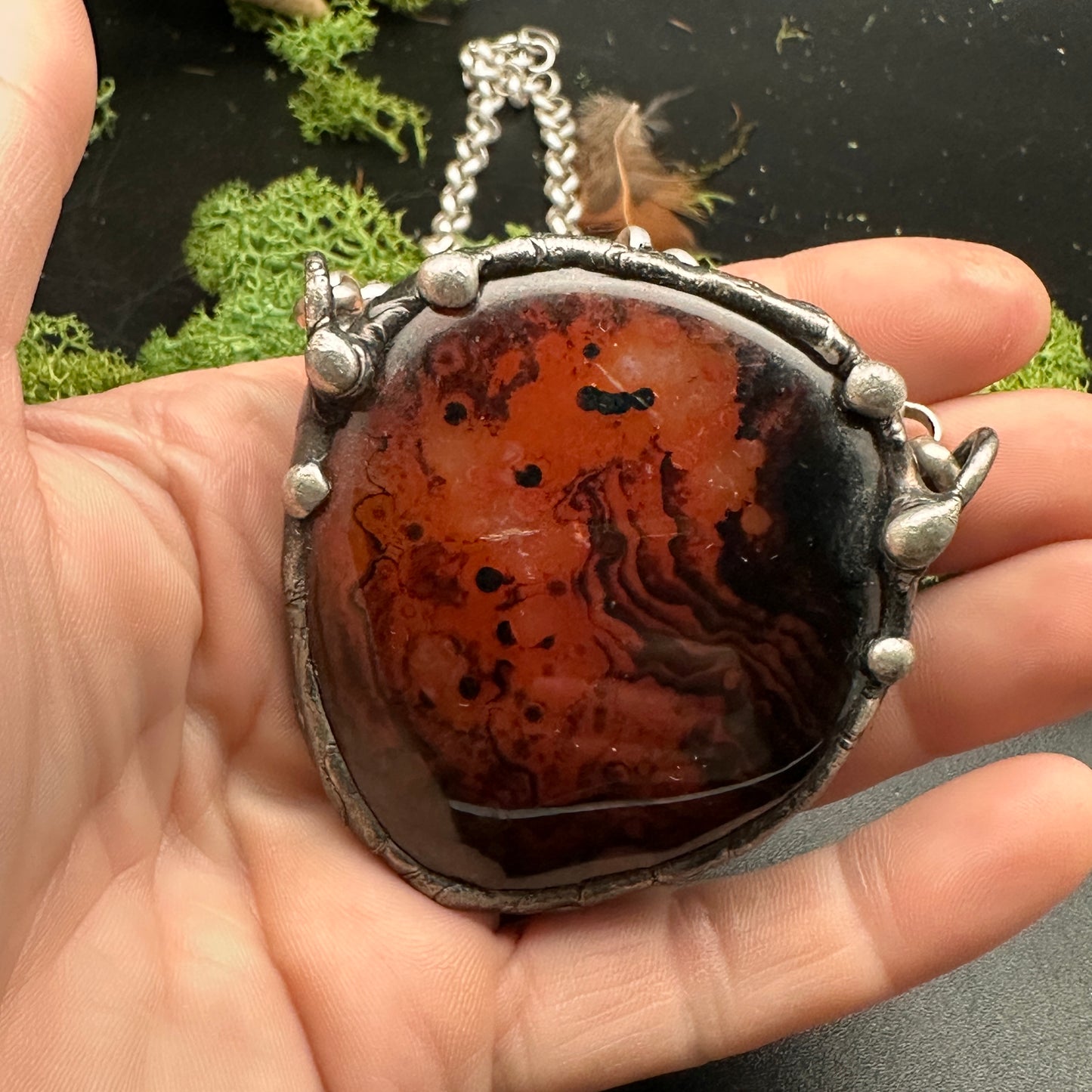 Planetary ~ Sardonyx Necklace