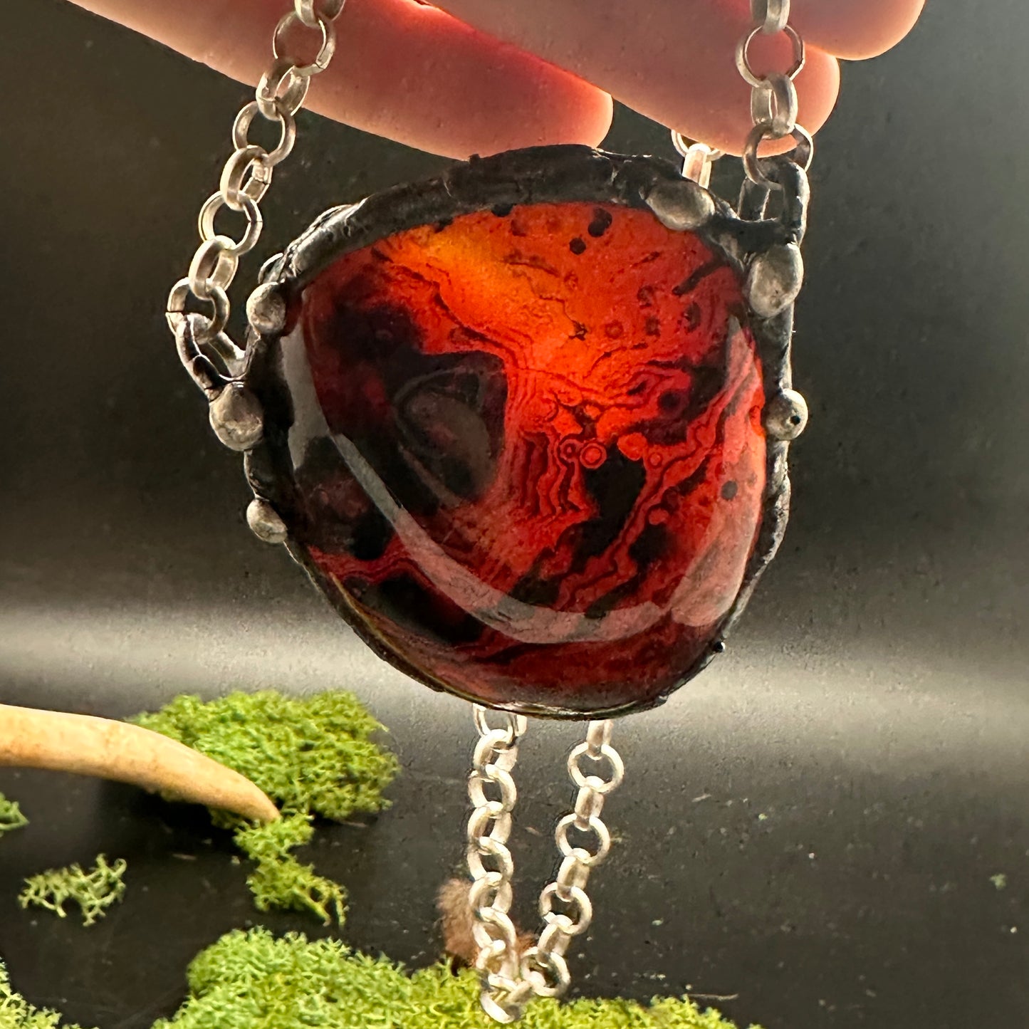 Planetary ~ Sardonyx Necklace