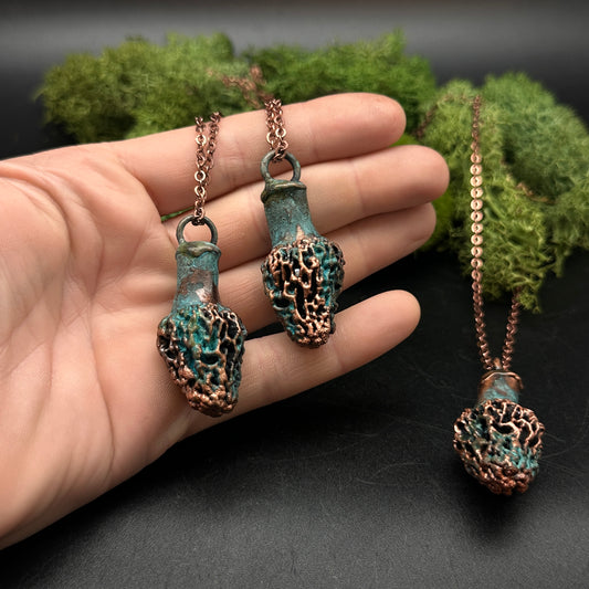 Shruum ~ Morel Pendant