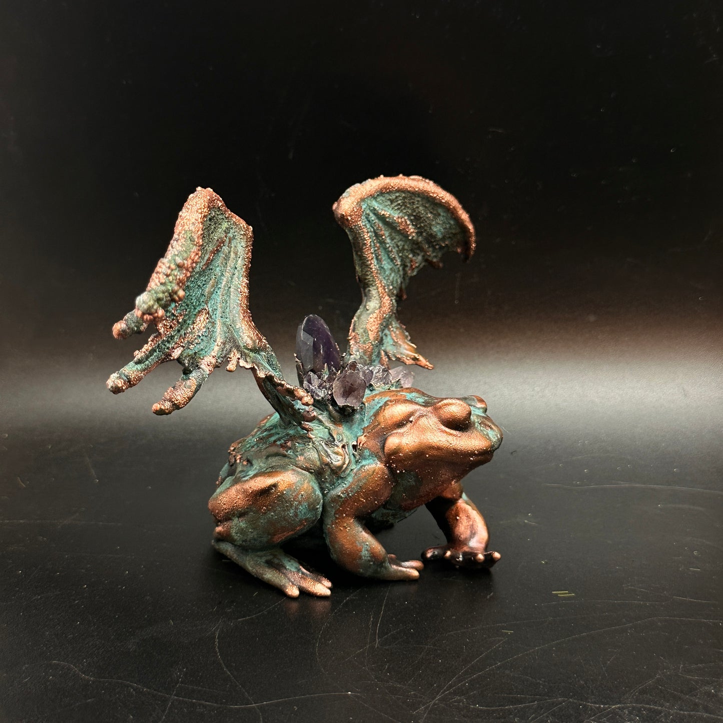 Senorax ~ Amethyst Winged Frog
