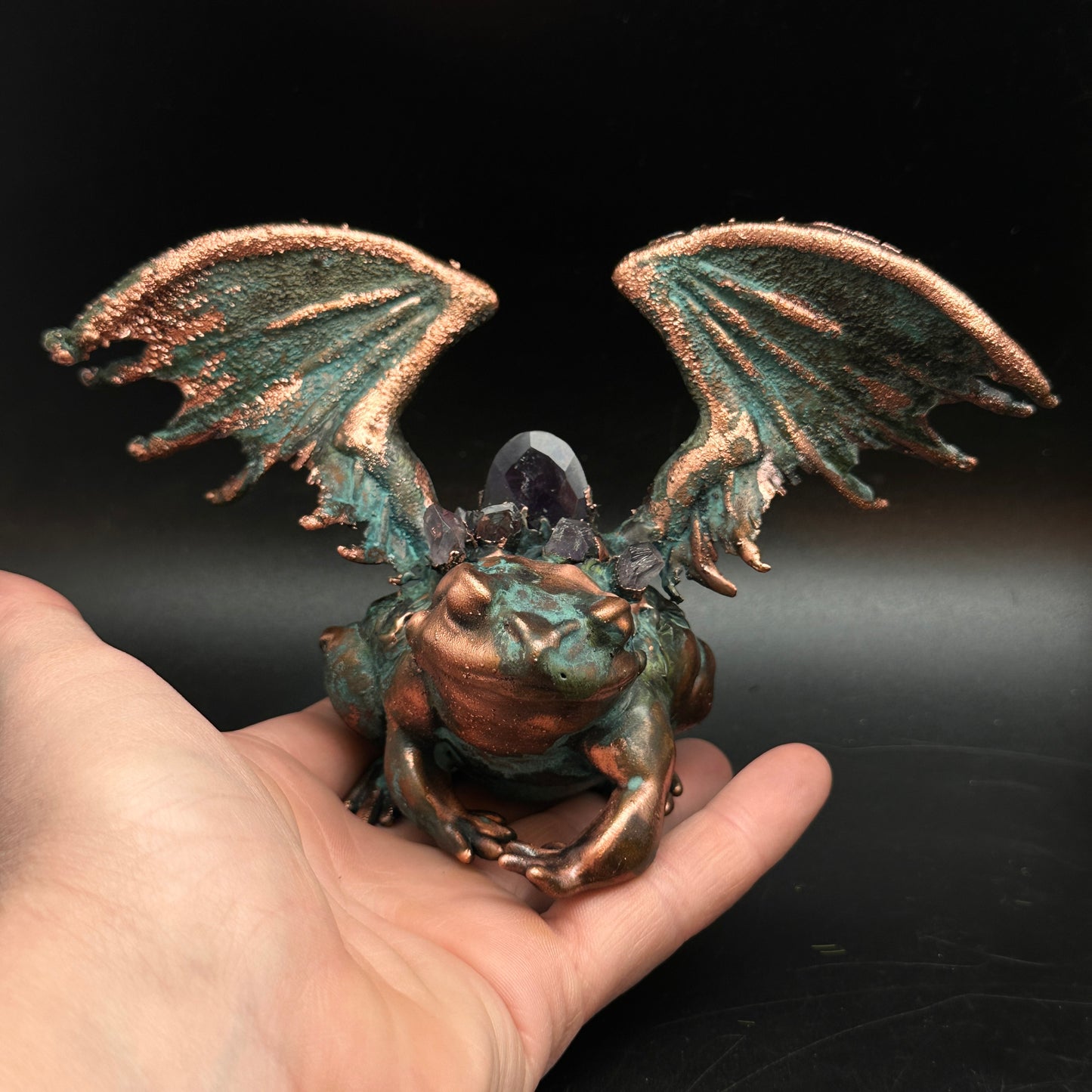 Senorax ~ Amethyst Winged Frog
