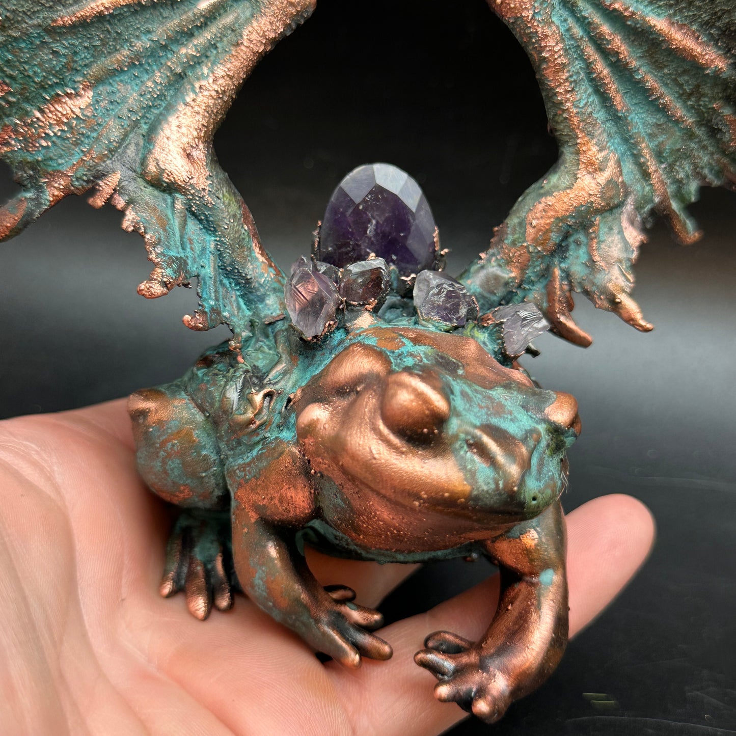 Senorax ~ Amethyst Winged Frog