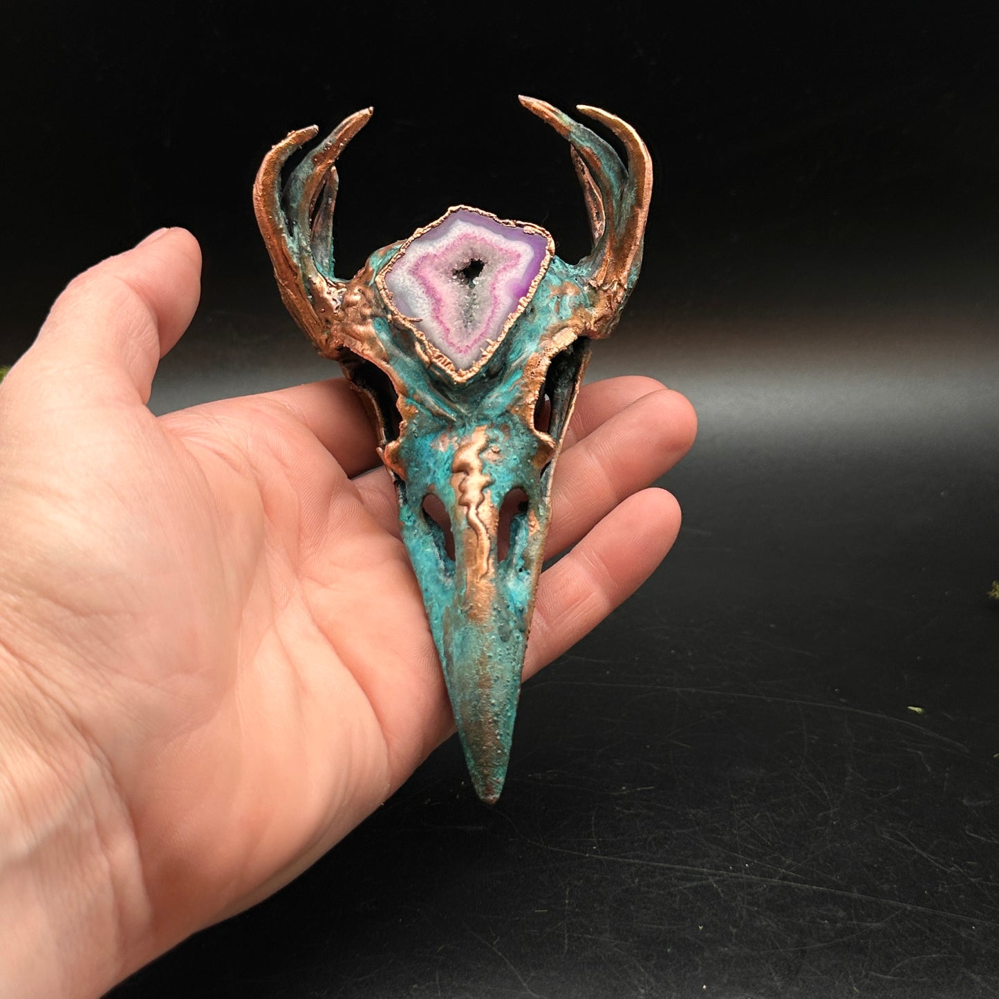 Geo ~ Wall Mounted Raven
