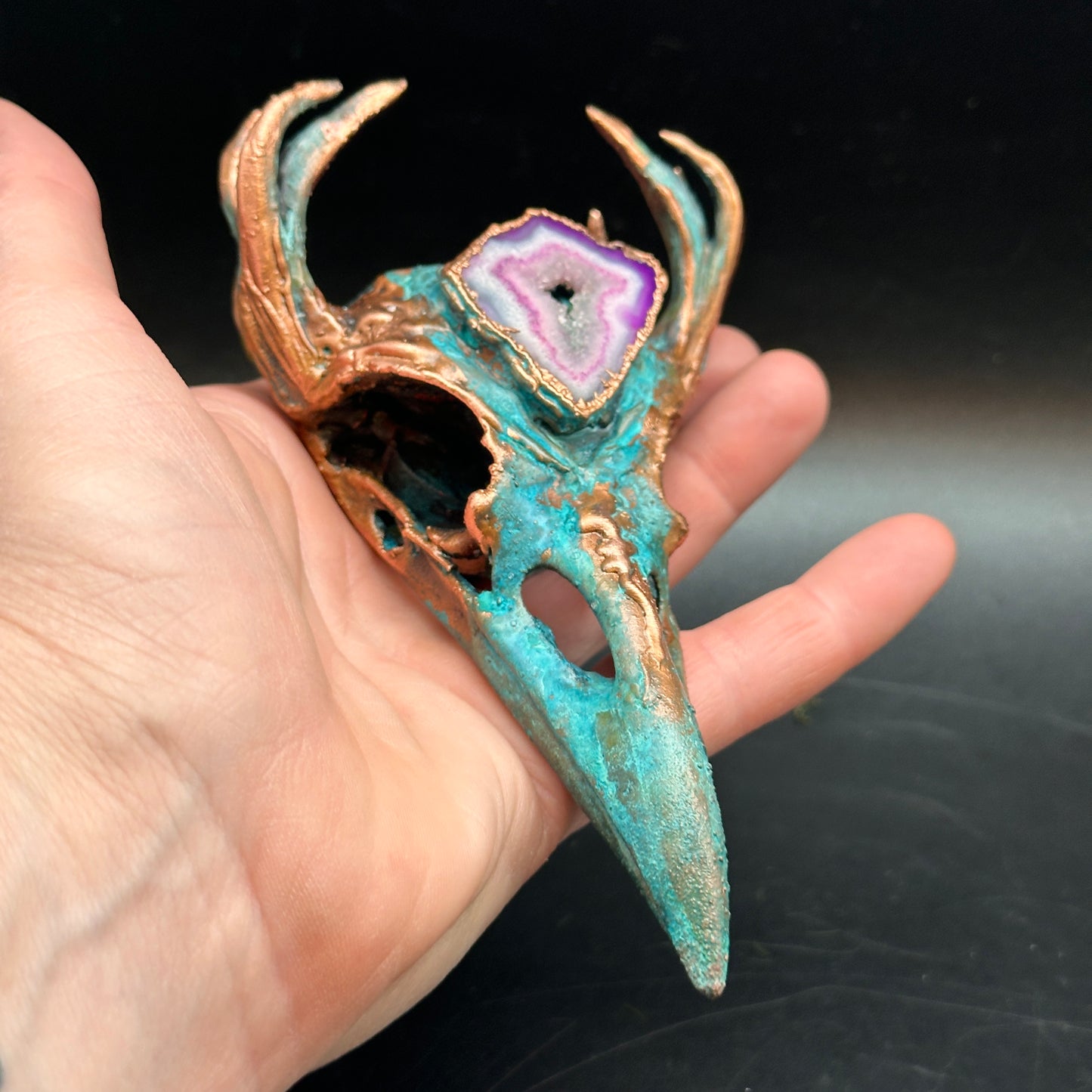 Geo ~ Wall Mounted Raven
