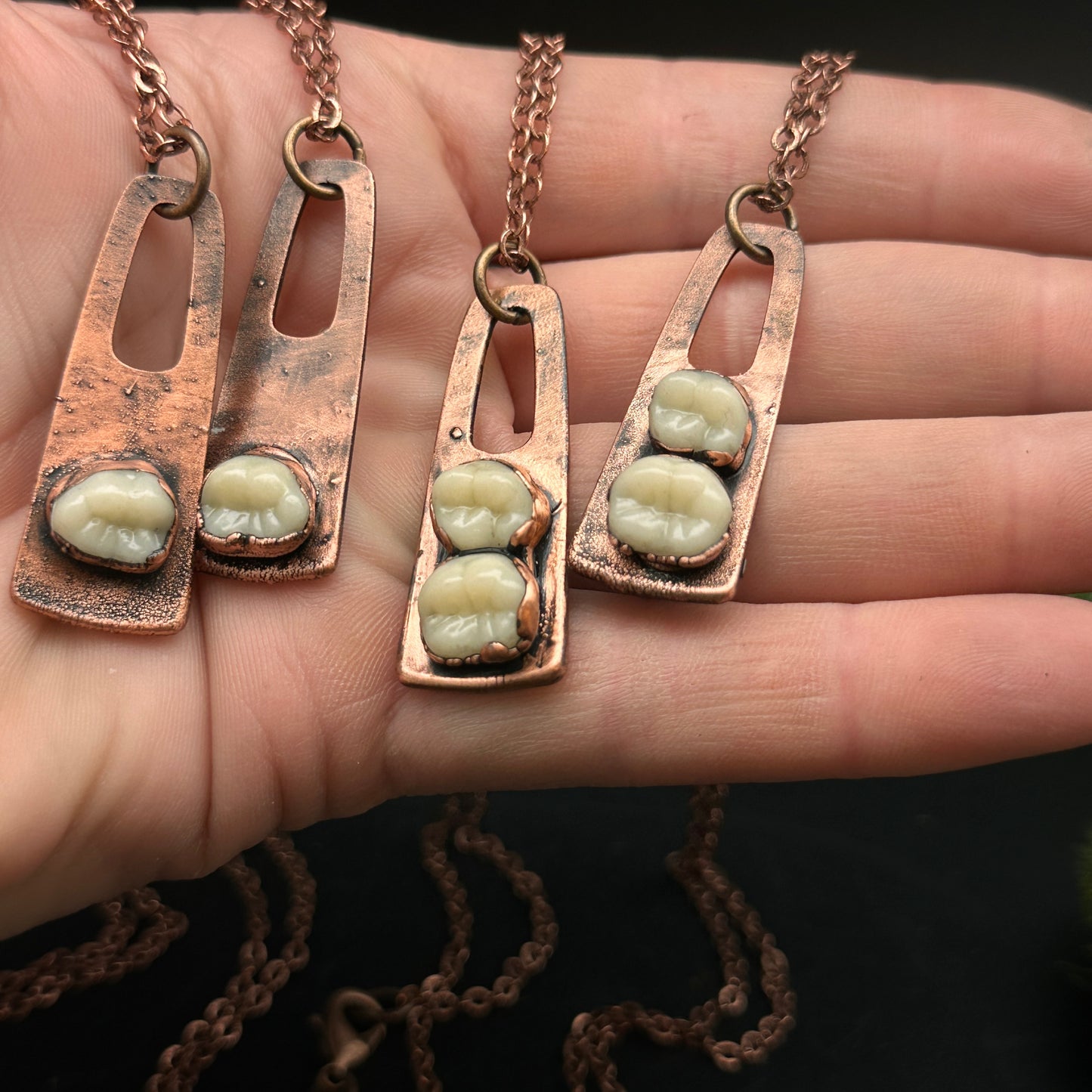 Chompzz ~ Double or Single Tooth Pendant