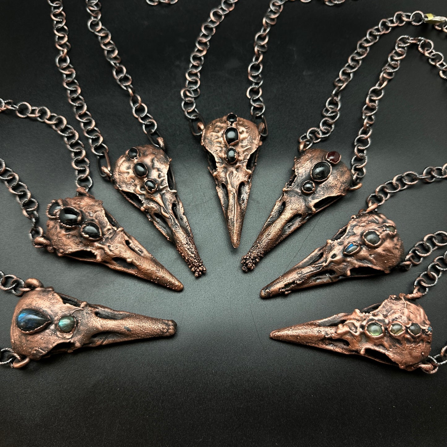 Raven's Legacy ~ Copper Electroformed Necklace