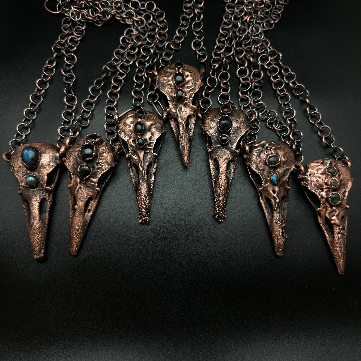 Raven's Legacy ~ Copper Electroformed Necklace