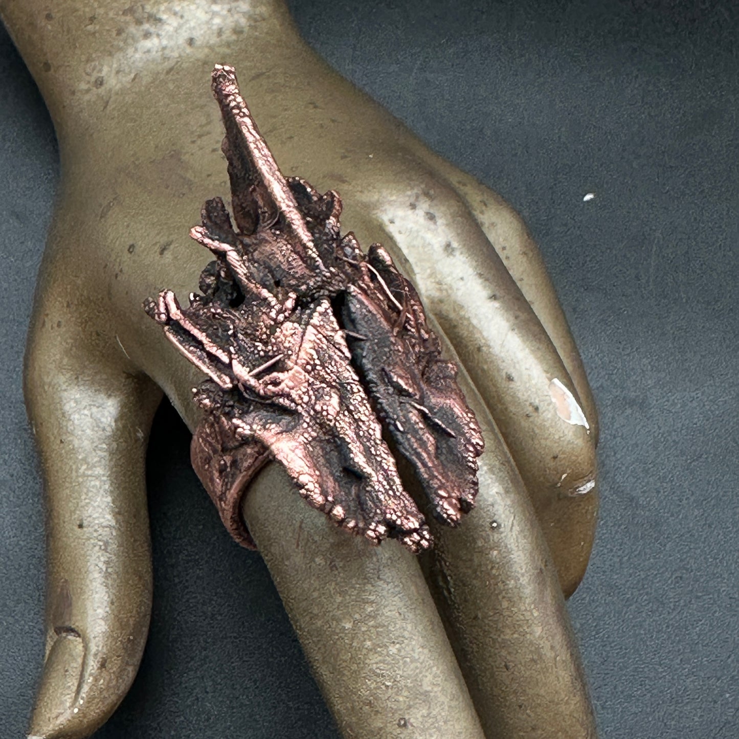Space Dragon ~ Copper Electroformed