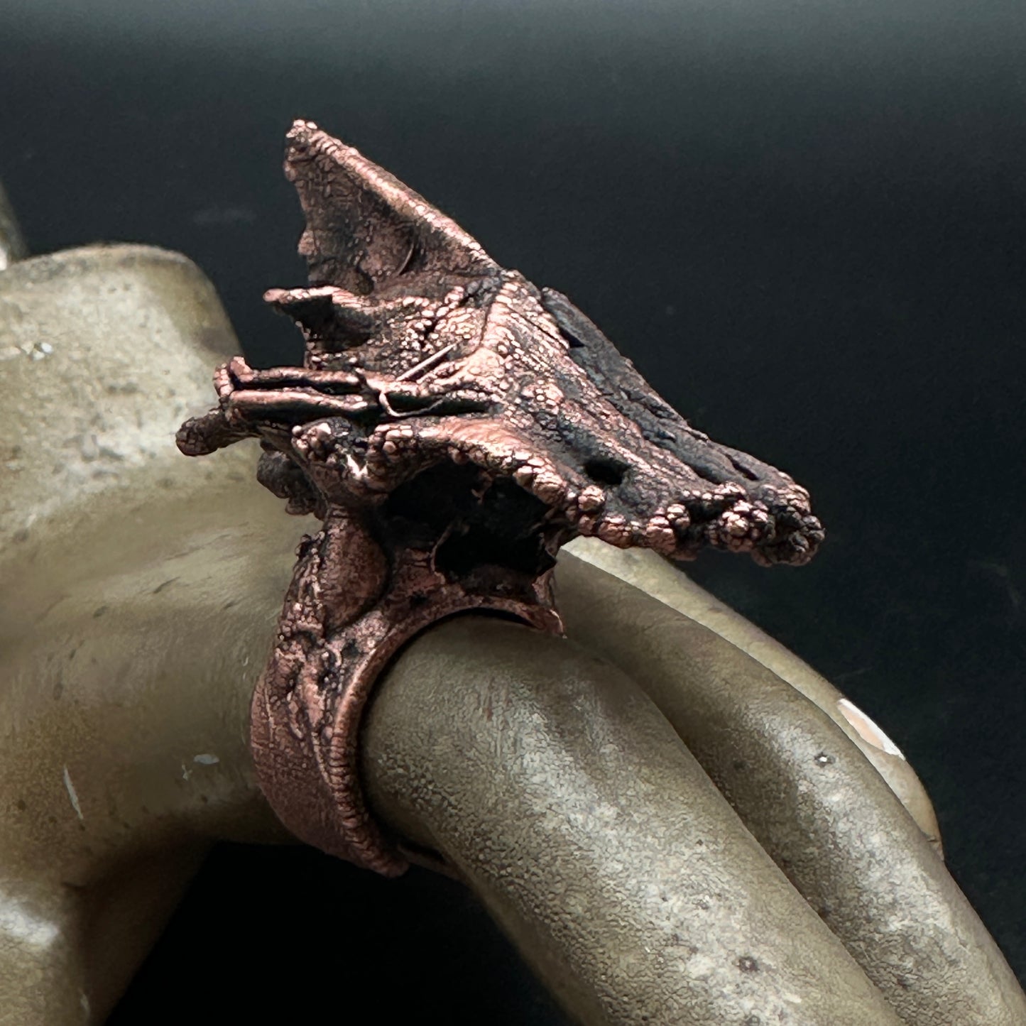 Space Dragon ~ Copper Electroformed