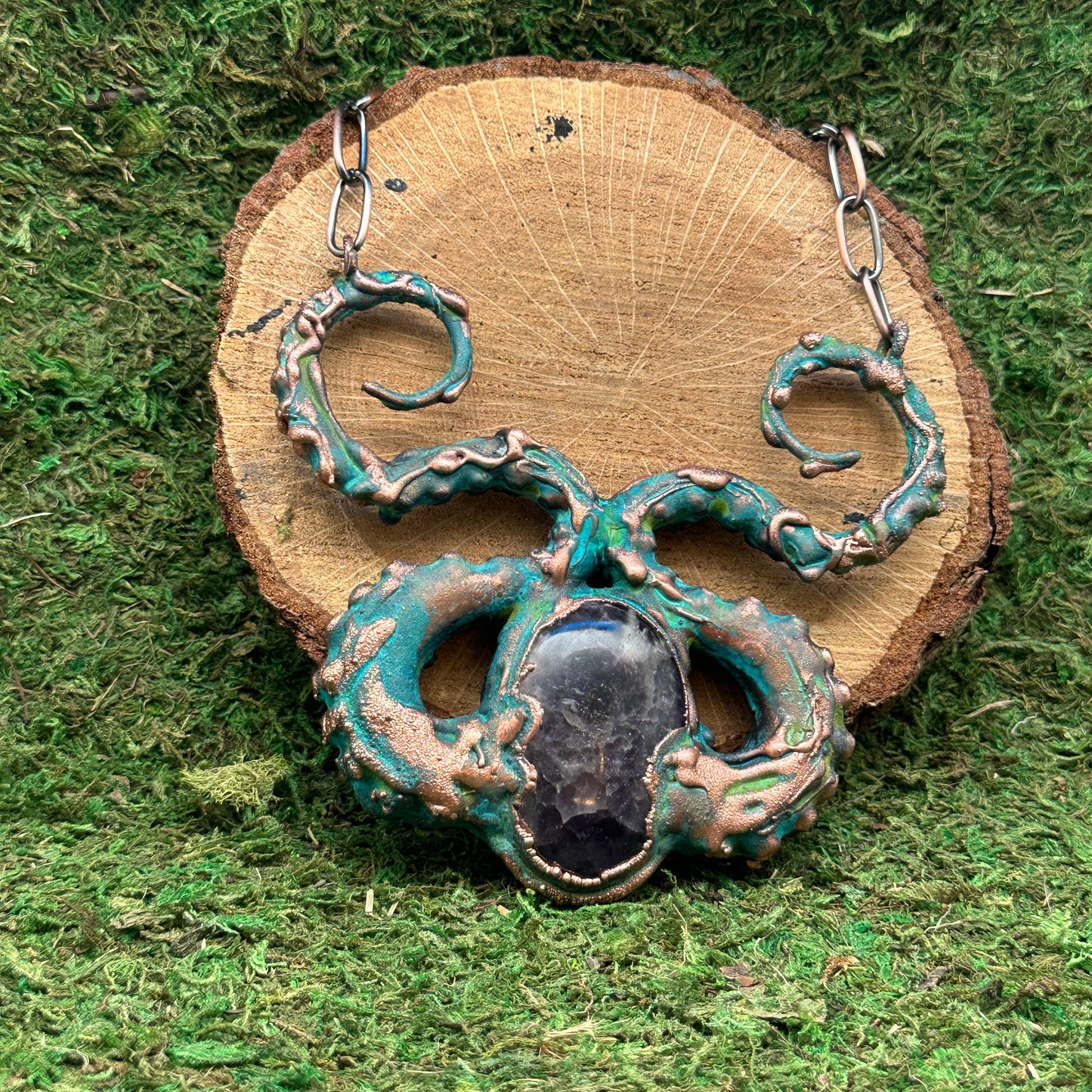 Maleficent ~ Tentacle Statement Necklace