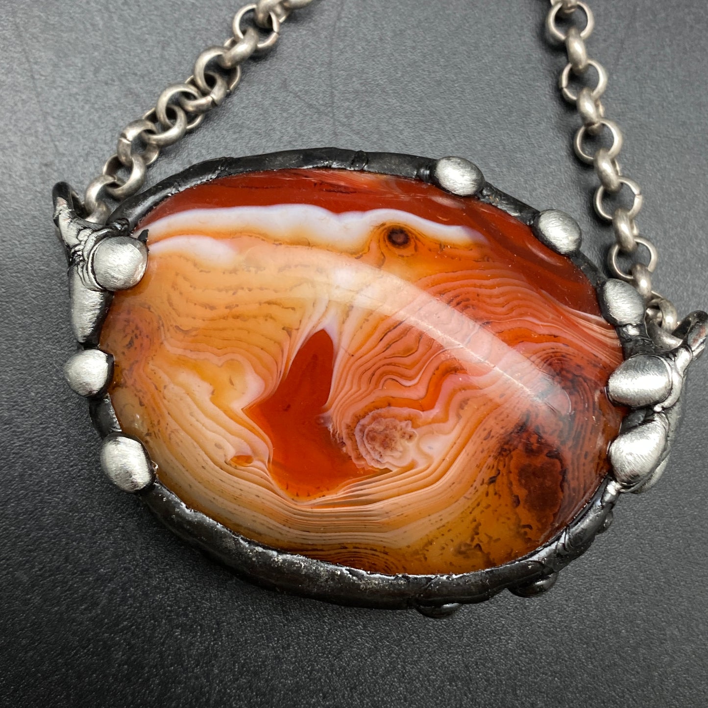 Planetary ~ Sardonyx Necklace