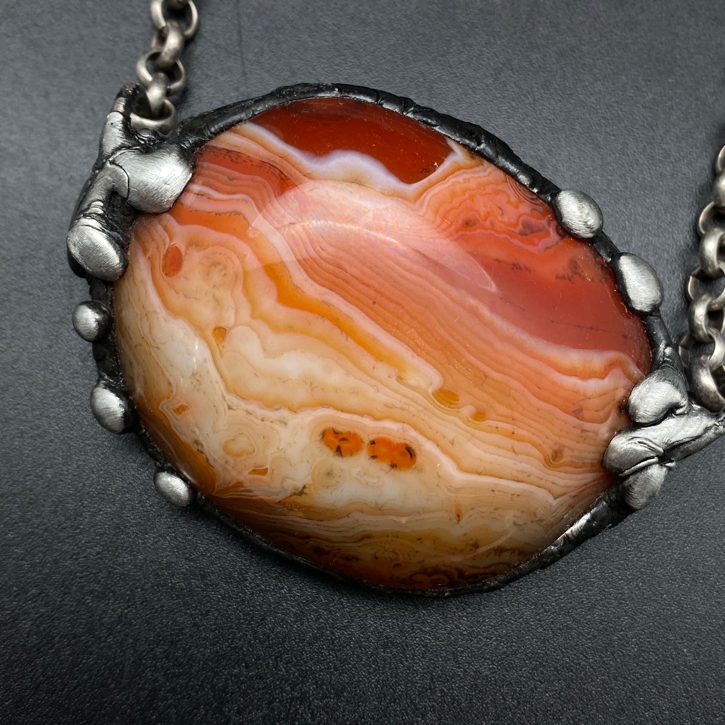 Planetary ~ Sardonyx Necklace