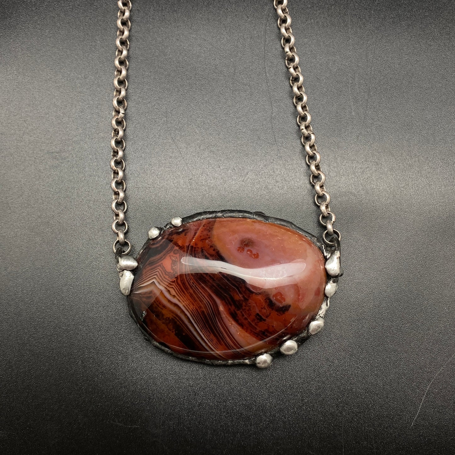 Planetary ~ Sardonyx Necklace