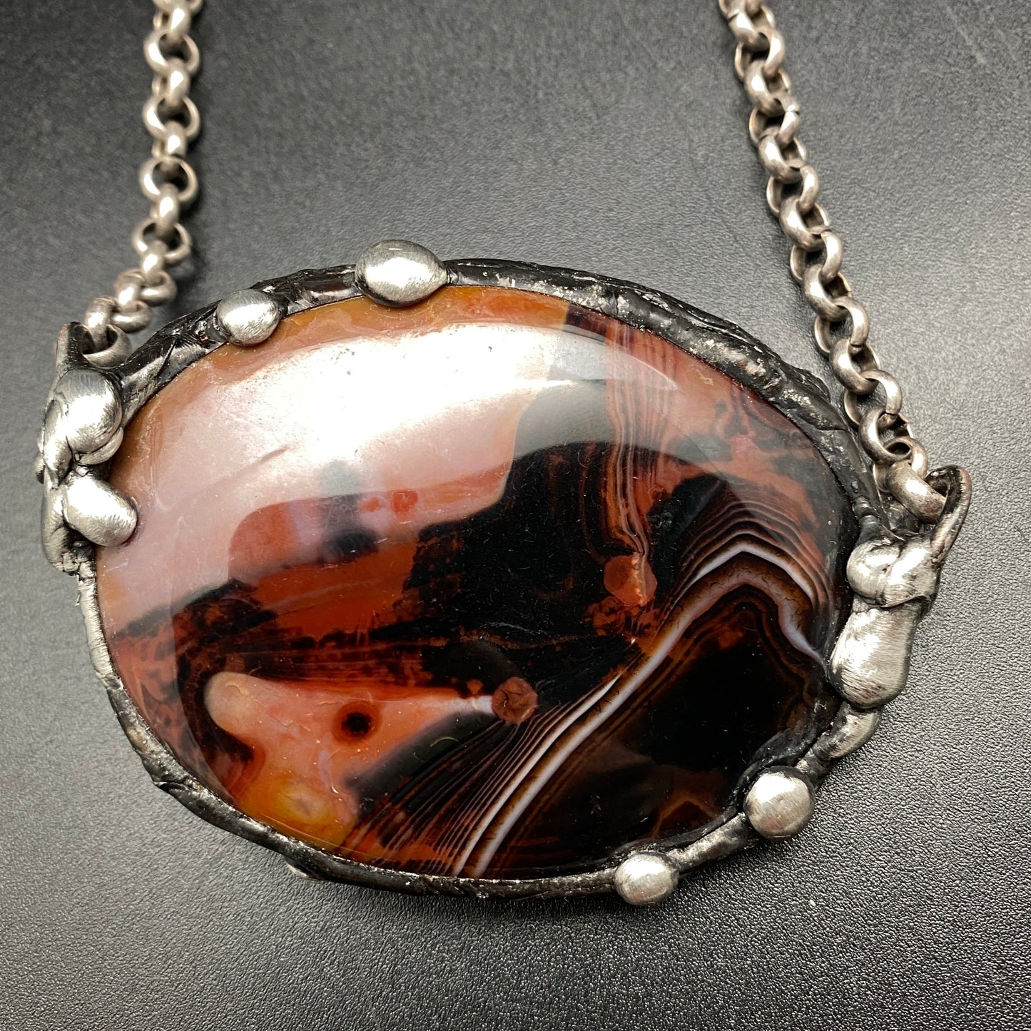 Planetary ~ Sardonyx Necklace