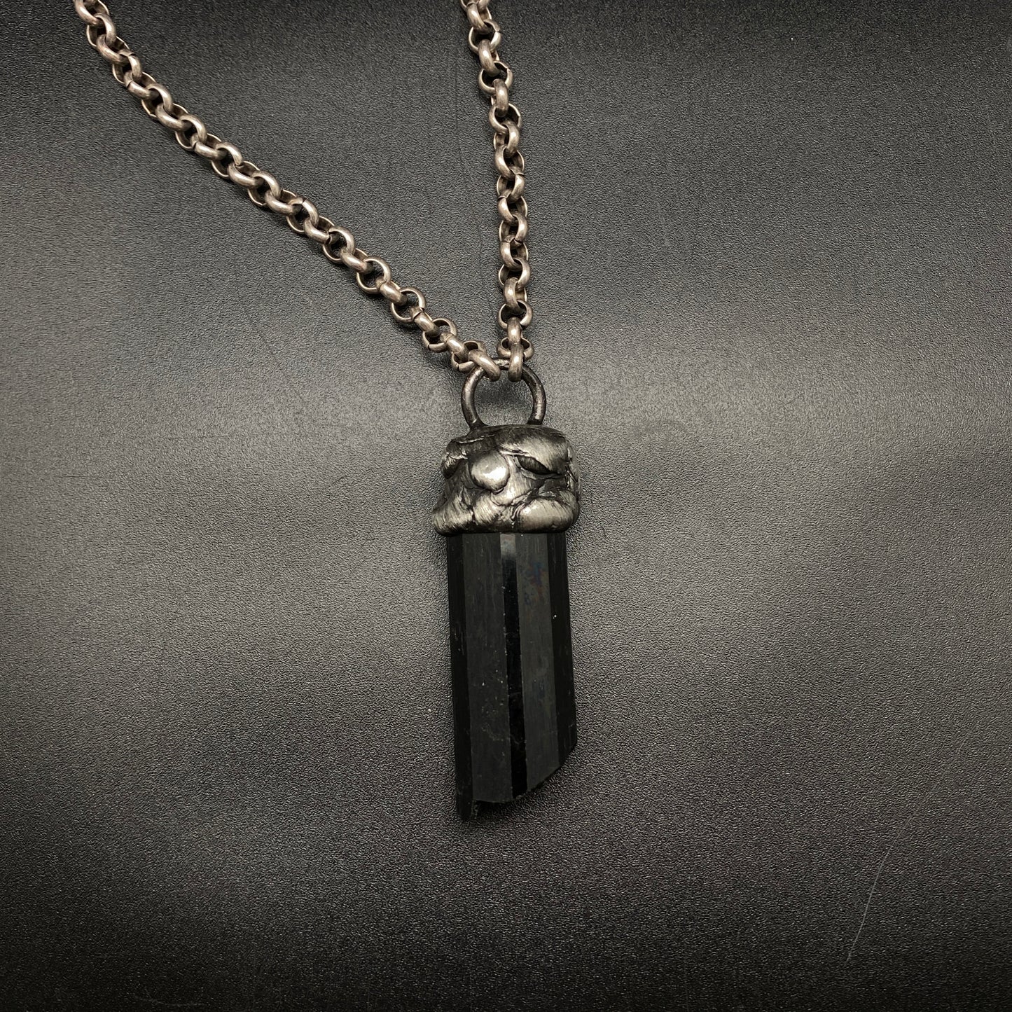 Cleanse ~ Black Tourmaline Necklace