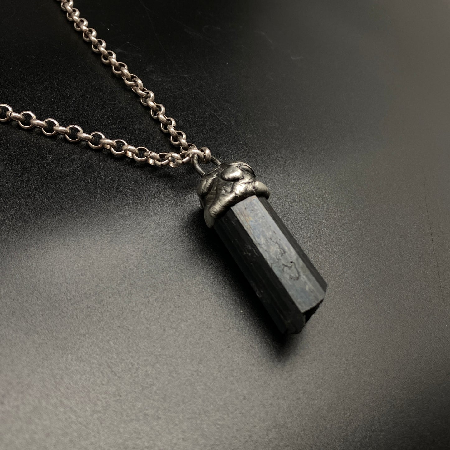 Cleanse ~ Black Tourmaline Necklace