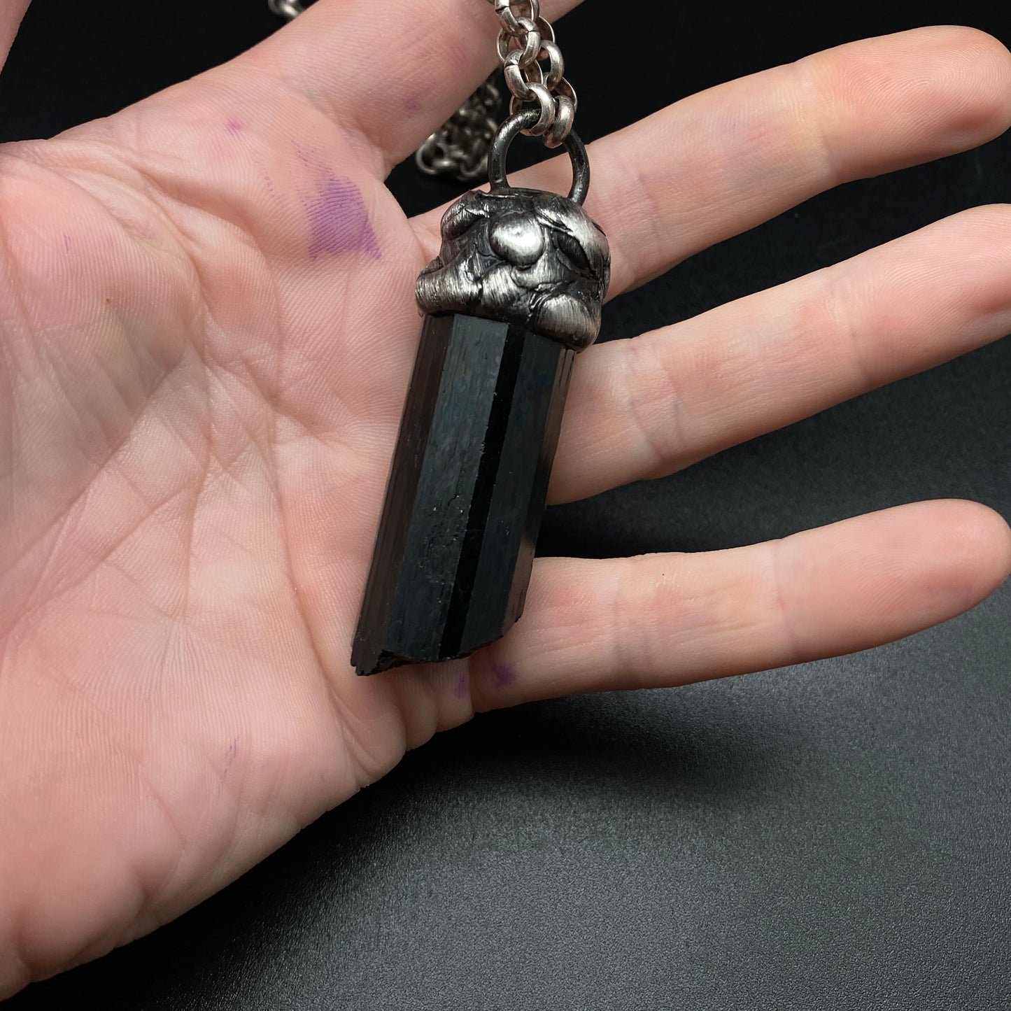 Cleanse ~ Black Tourmaline Necklace