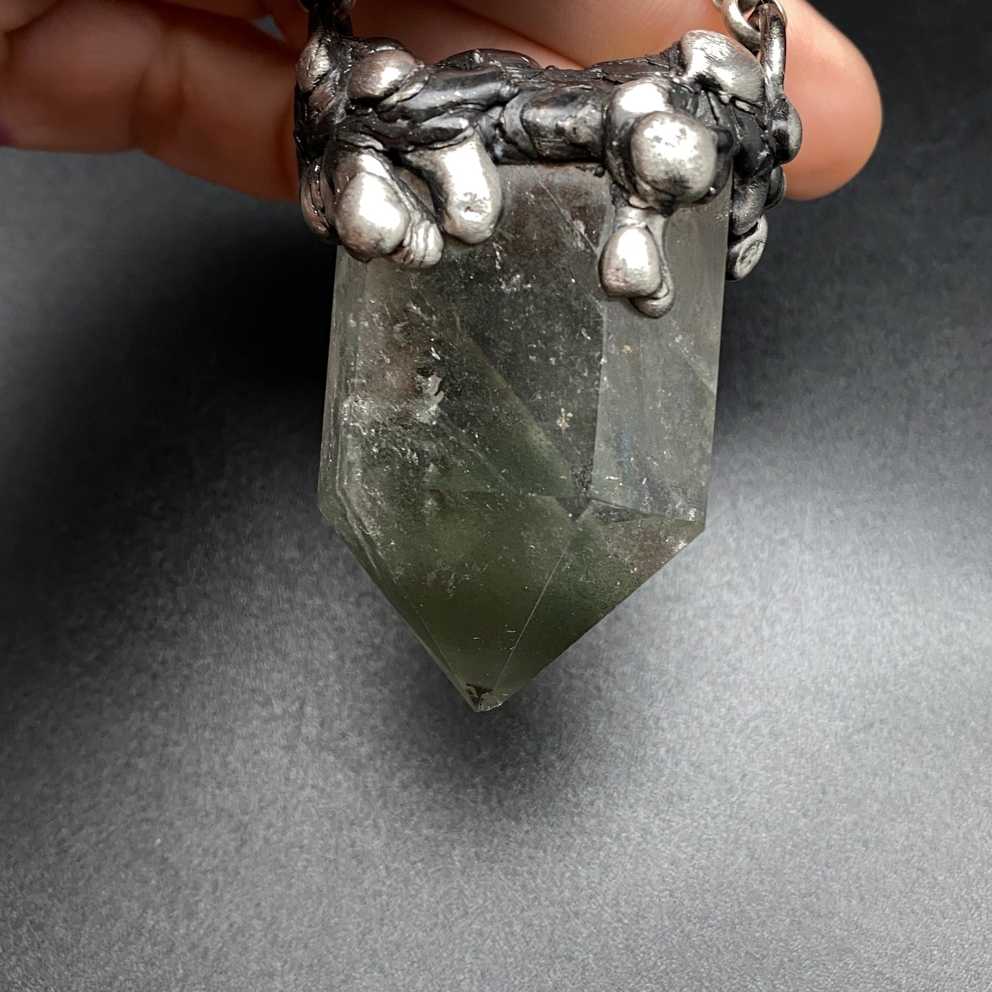 Glen ~ Lodolite Garden Quartz