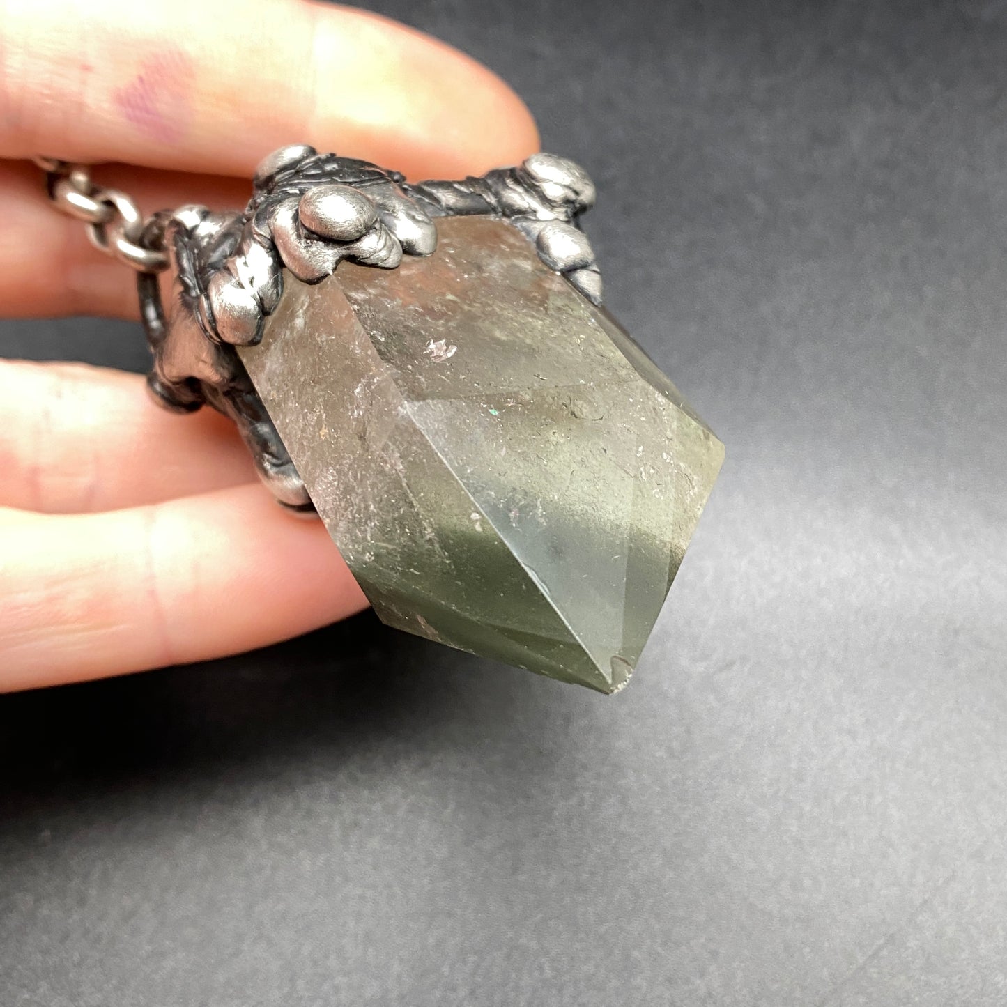 Glen ~ Lodolite Garden Quartz