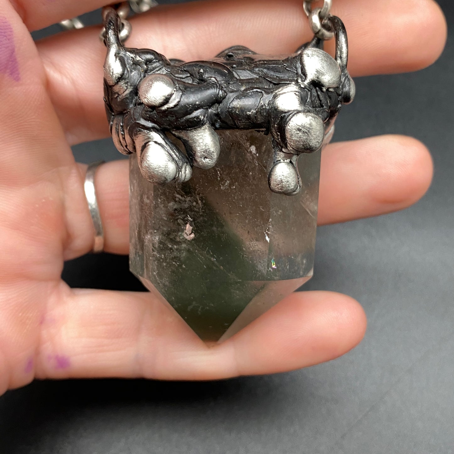 Glen ~ Lodolite Garden Quartz