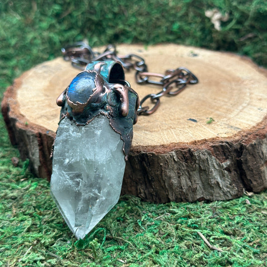 Fringe ~ Power Point Necklace