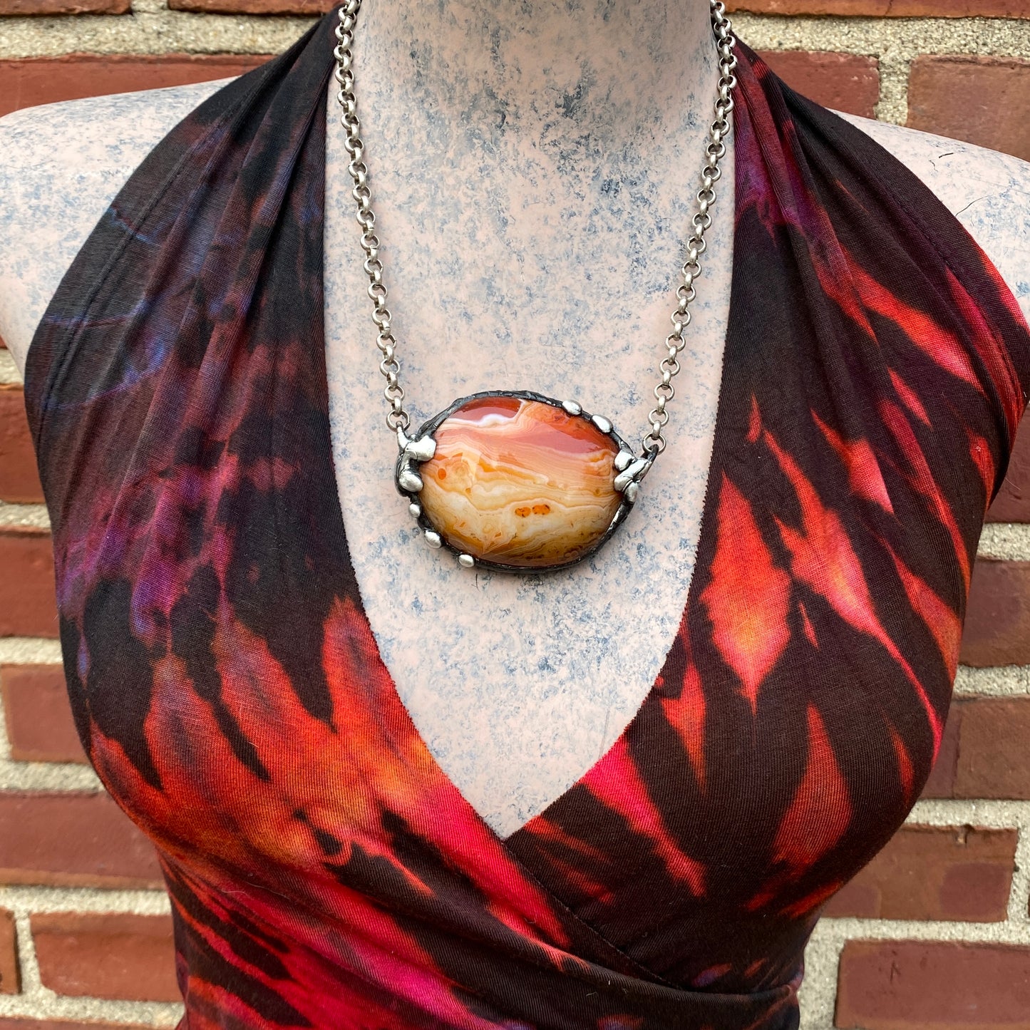 Planetary ~ Sardonyx Necklace