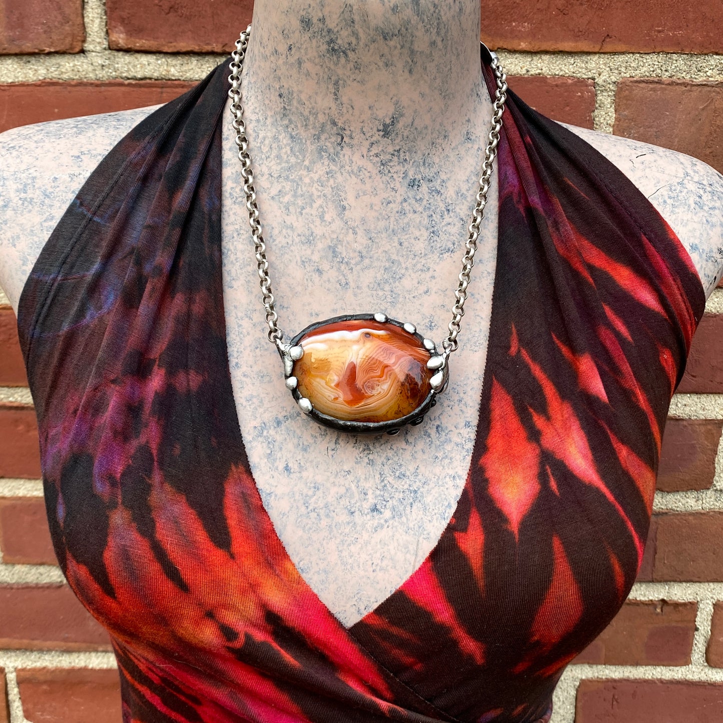 Planetary ~ Sardonyx Necklace