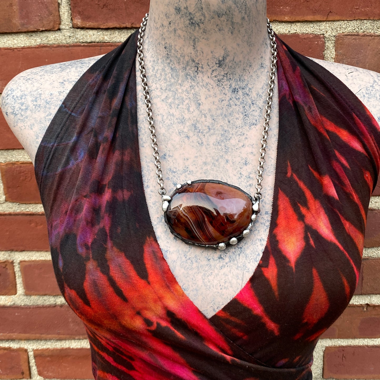 Planetary ~ Sardonyx Necklace
