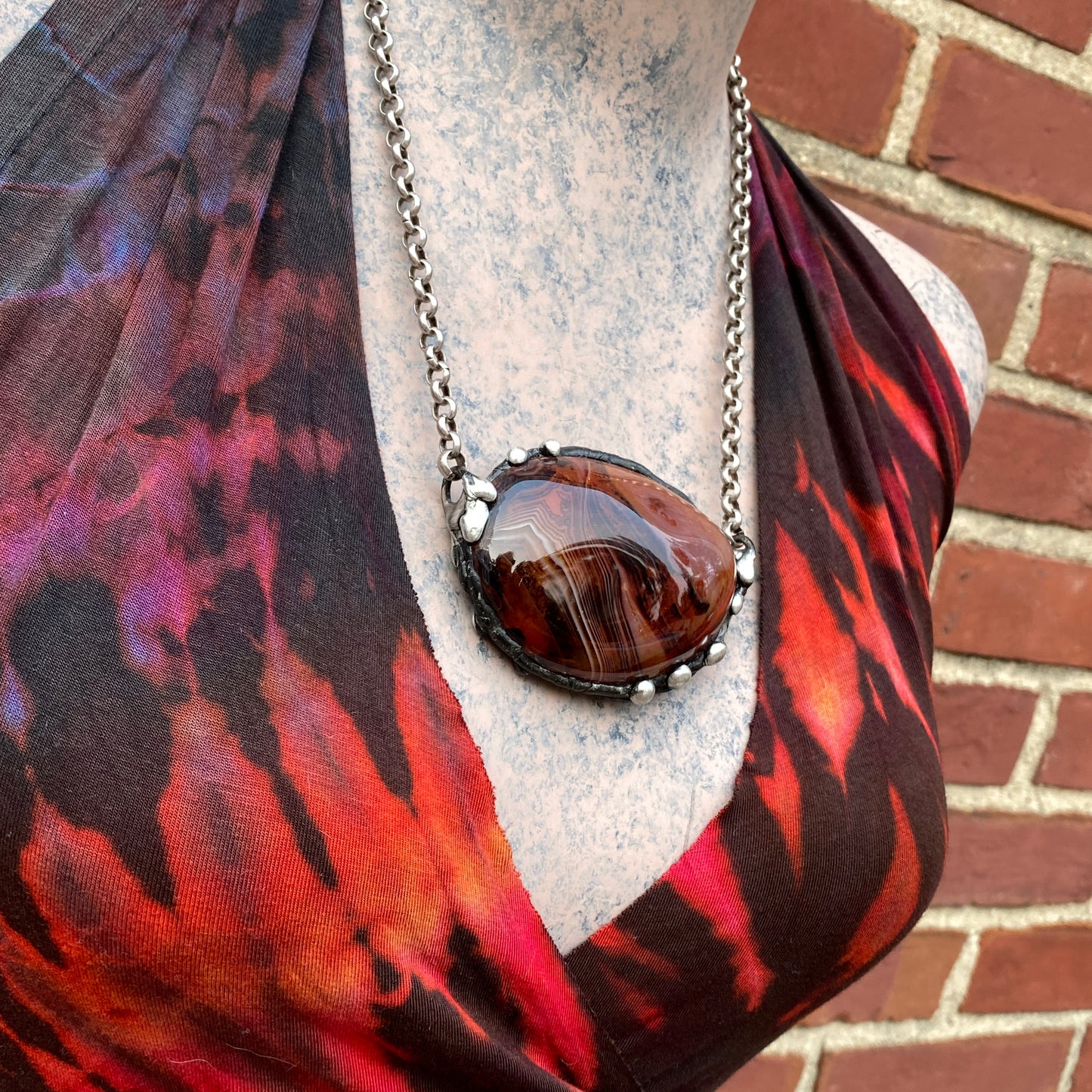Planetary ~ Sardonyx Necklace
