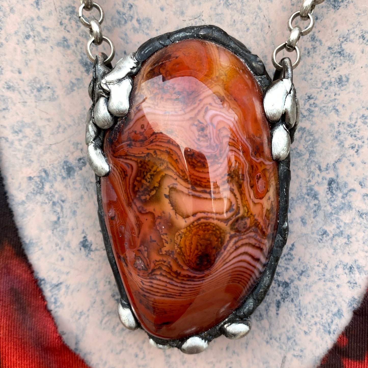 Planetary ~ Sardonyx Necklace