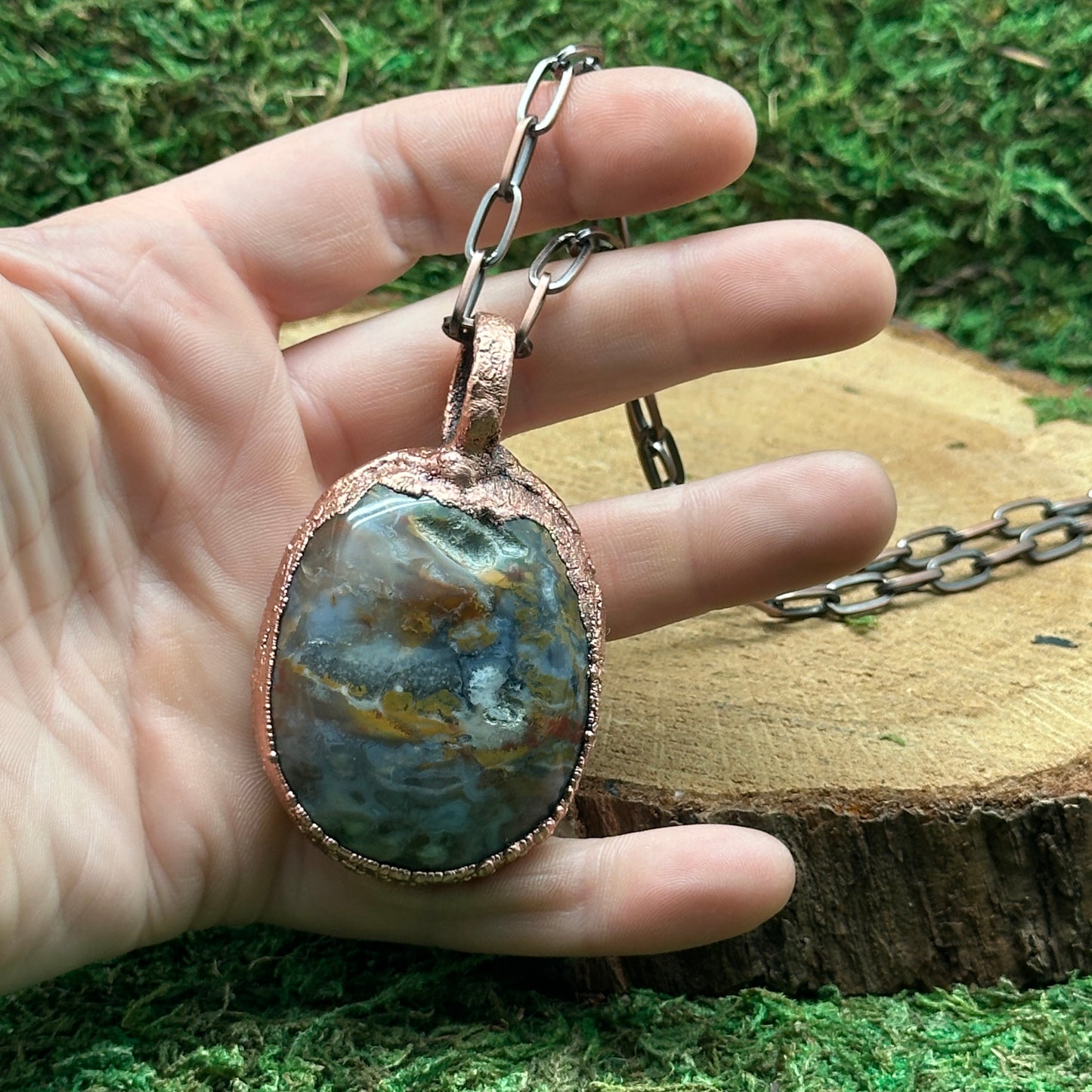 Salt ~ Reversible Jasper Orb