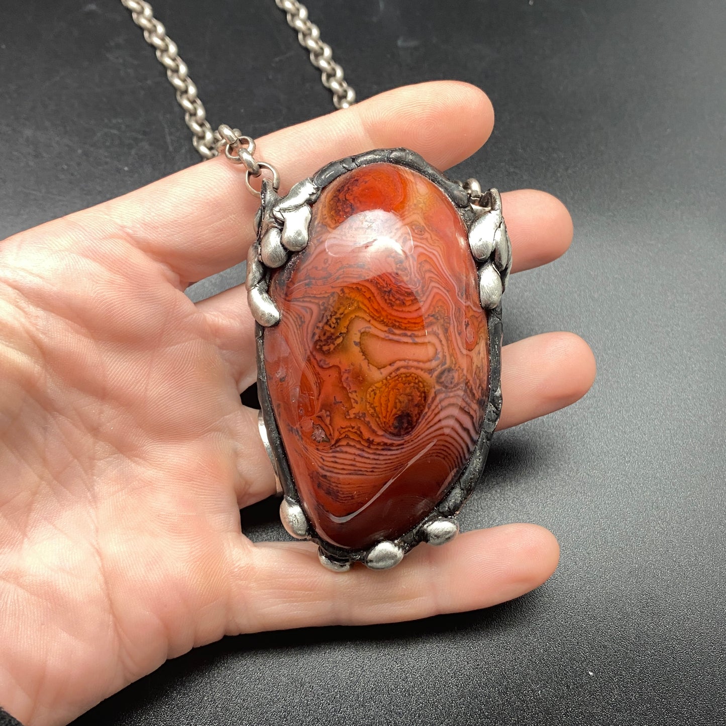 Planetary ~ Sardonyx Necklace
