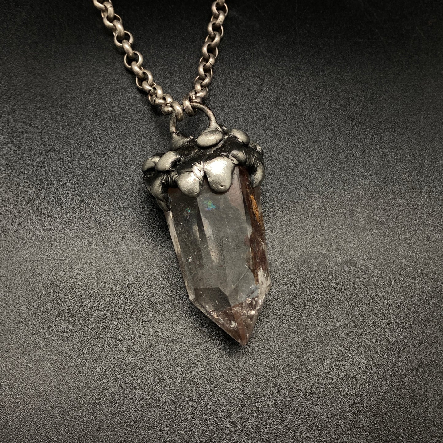 Rainbow Gardens ~ Lodolite Garden Quartz Point
