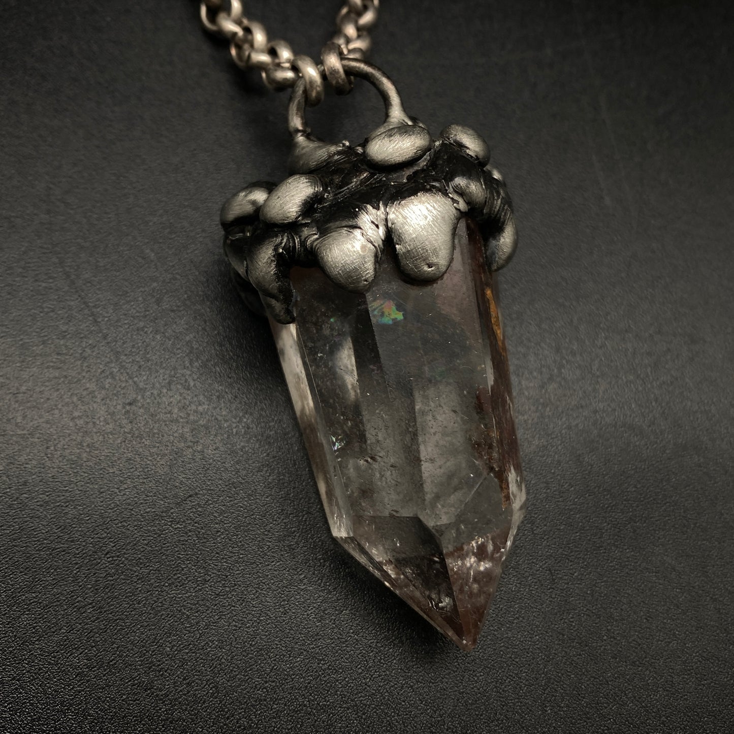 Rainbow Gardens ~ Lodolite Garden Quartz Point