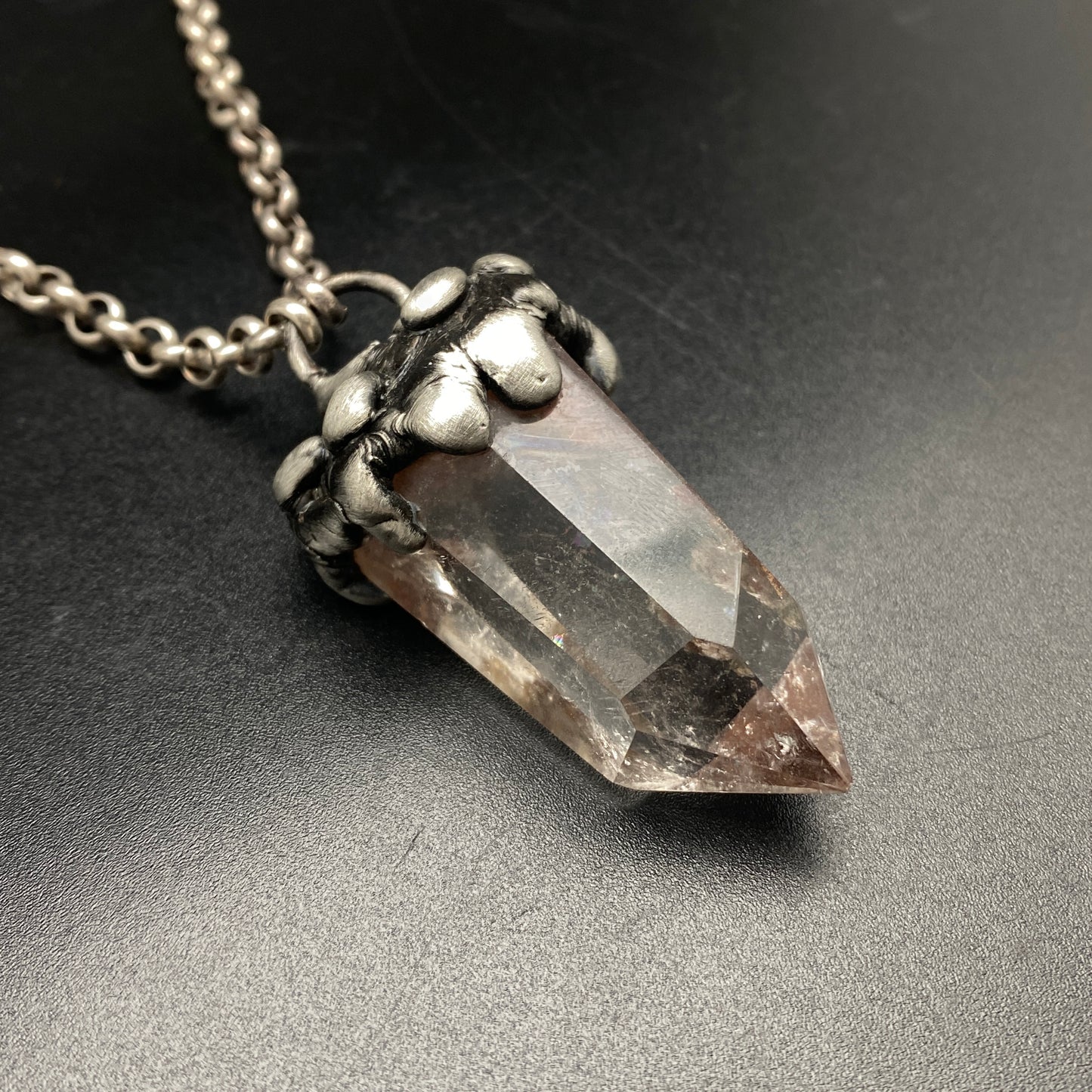 Rainbow Gardens ~ Lodolite Garden Quartz Point