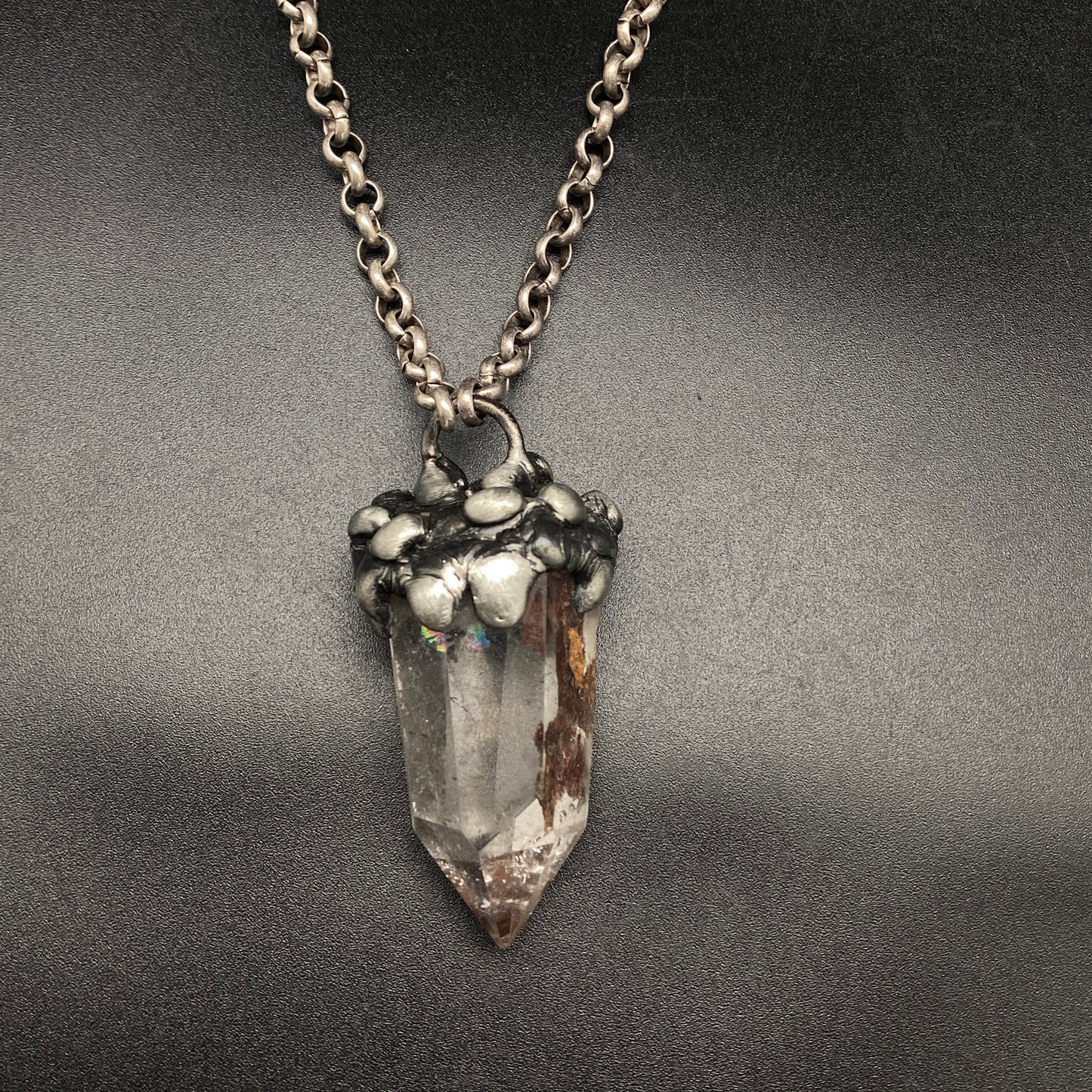 Rainbow Gardens ~ Lodolite Garden Quartz Point