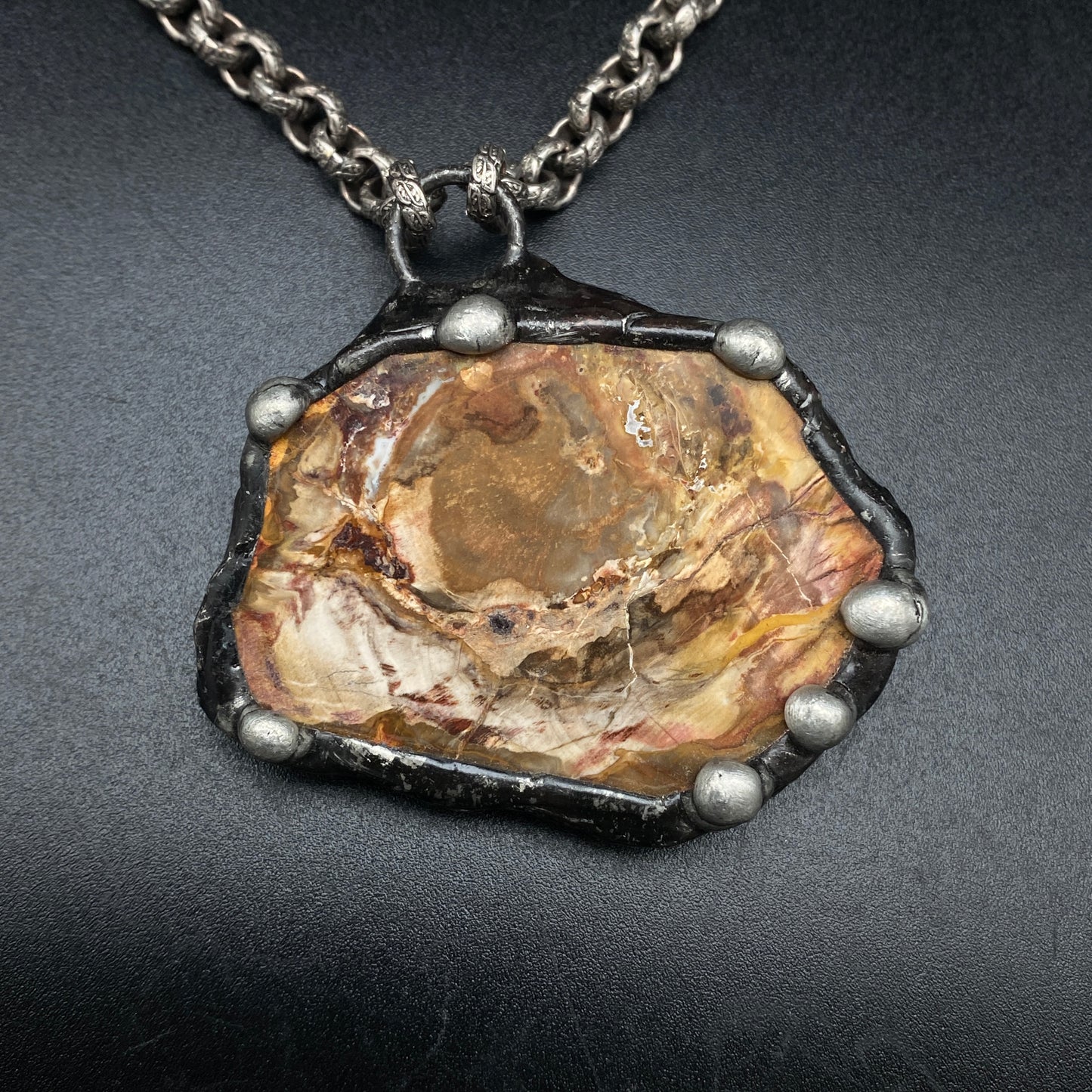 Goliath ~ Petrified Wood Necklace