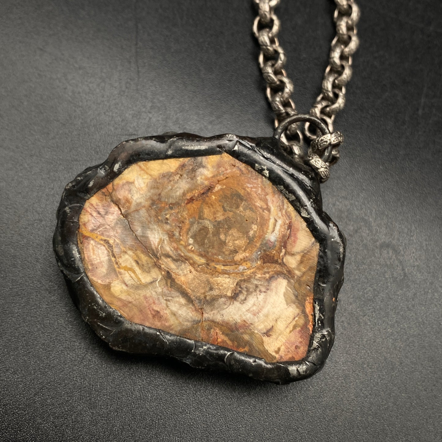 Goliath ~ Petrified Wood Necklace