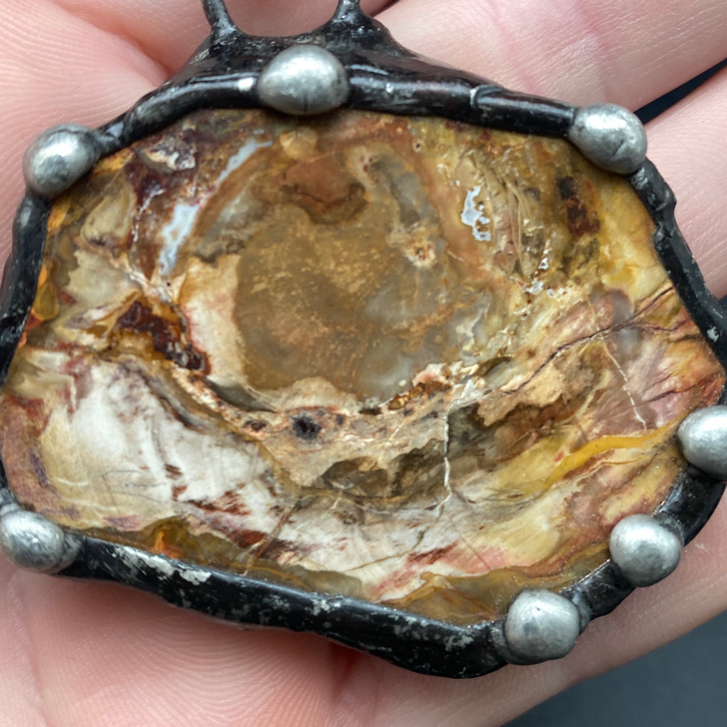 Goliath ~ Petrified Wood Necklace