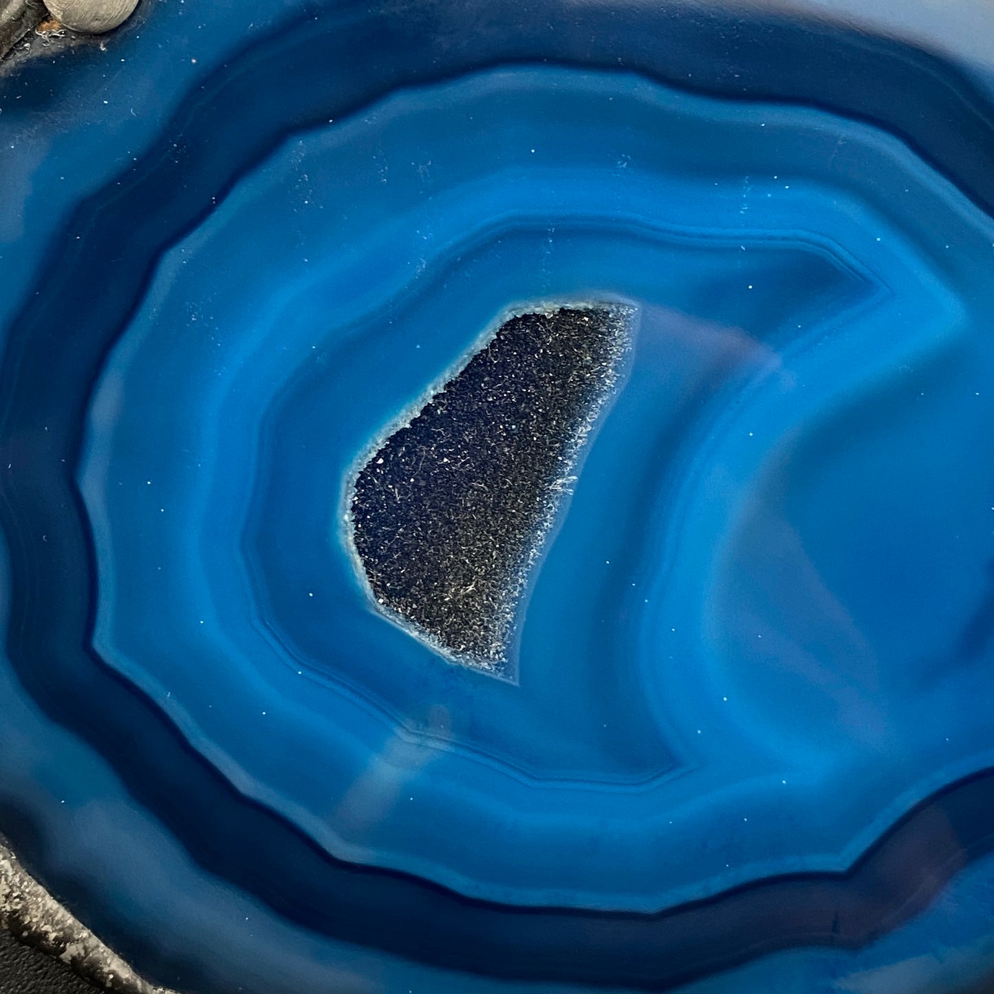 Atoll ~ Geode Slice Necklace